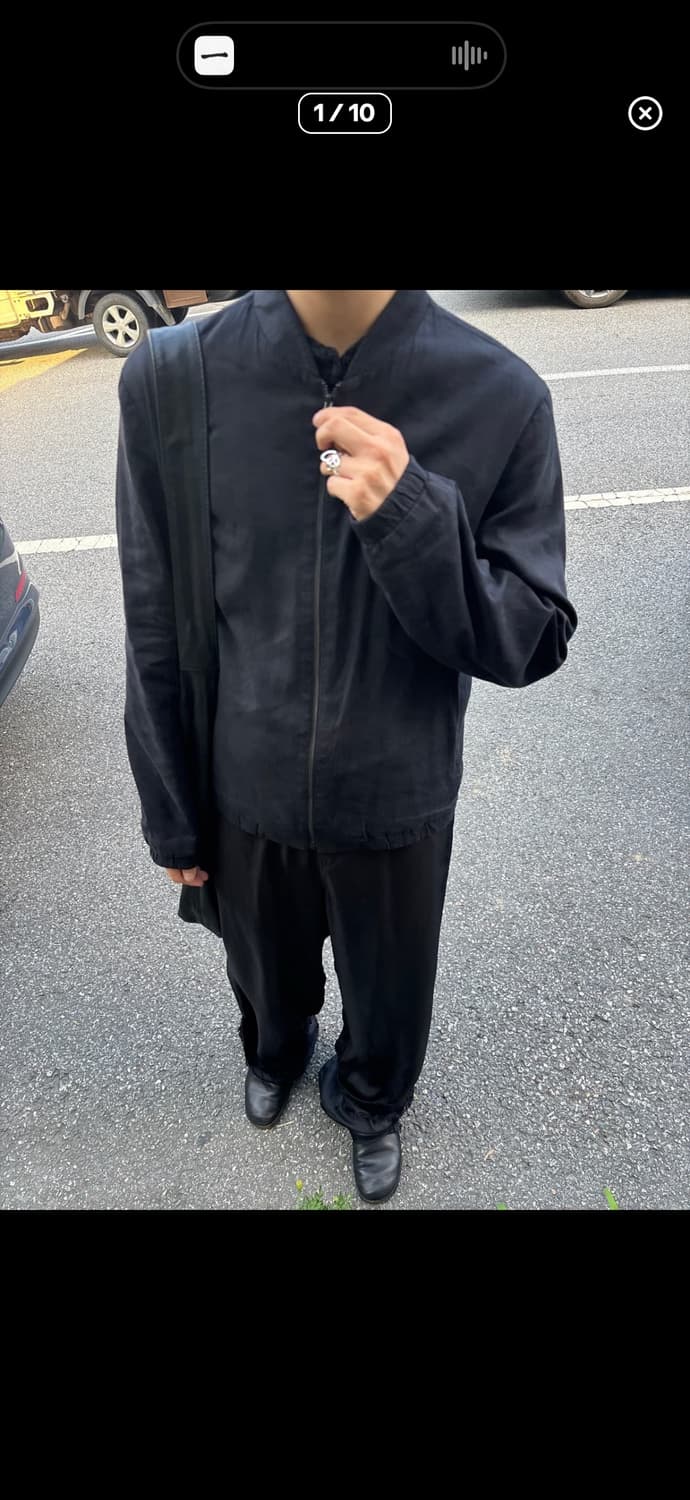 띠어리 블루종 상품이미지1