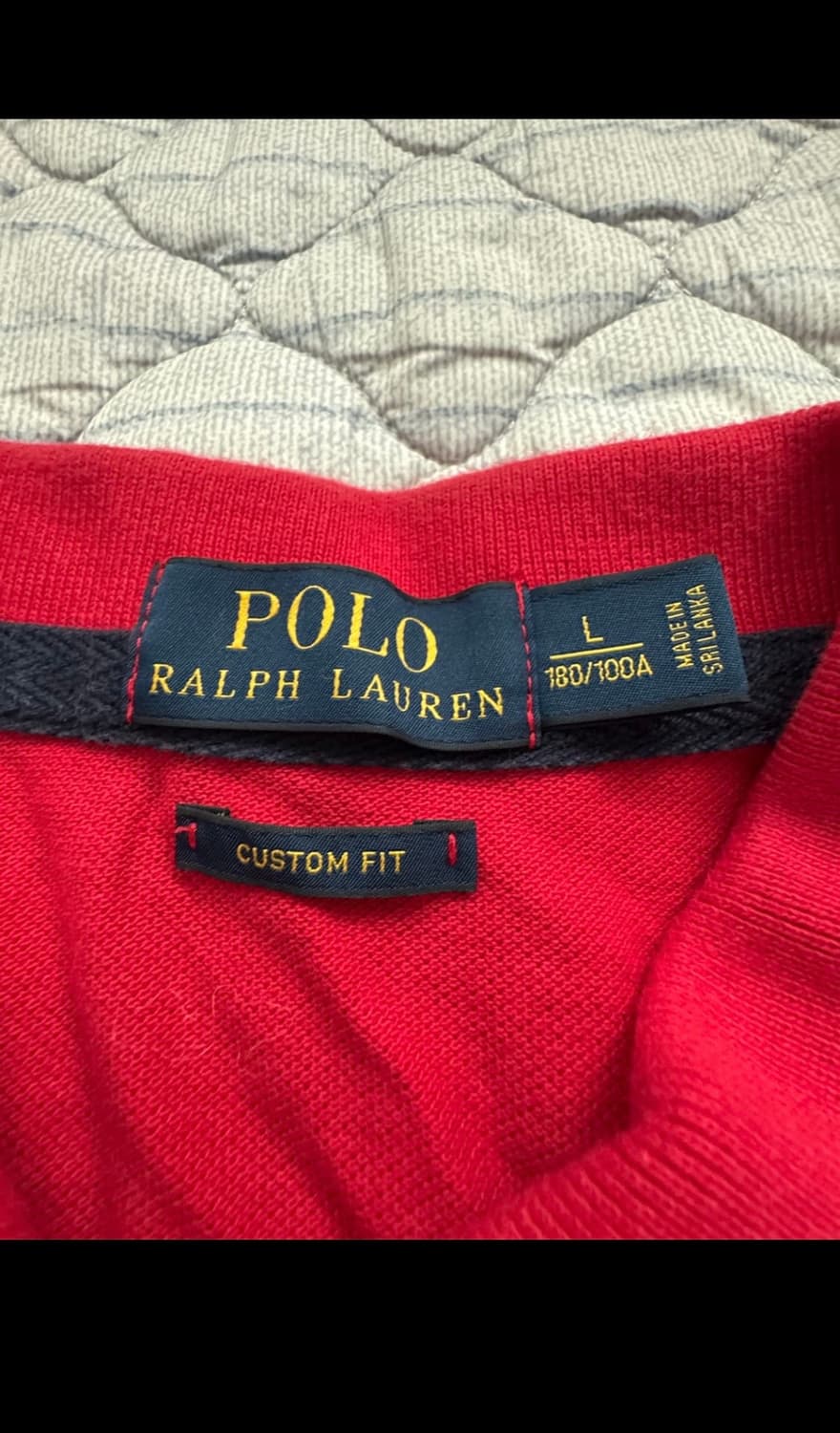 폴로 릴프로렌 반팔 카라티(red)L 상품이미지2