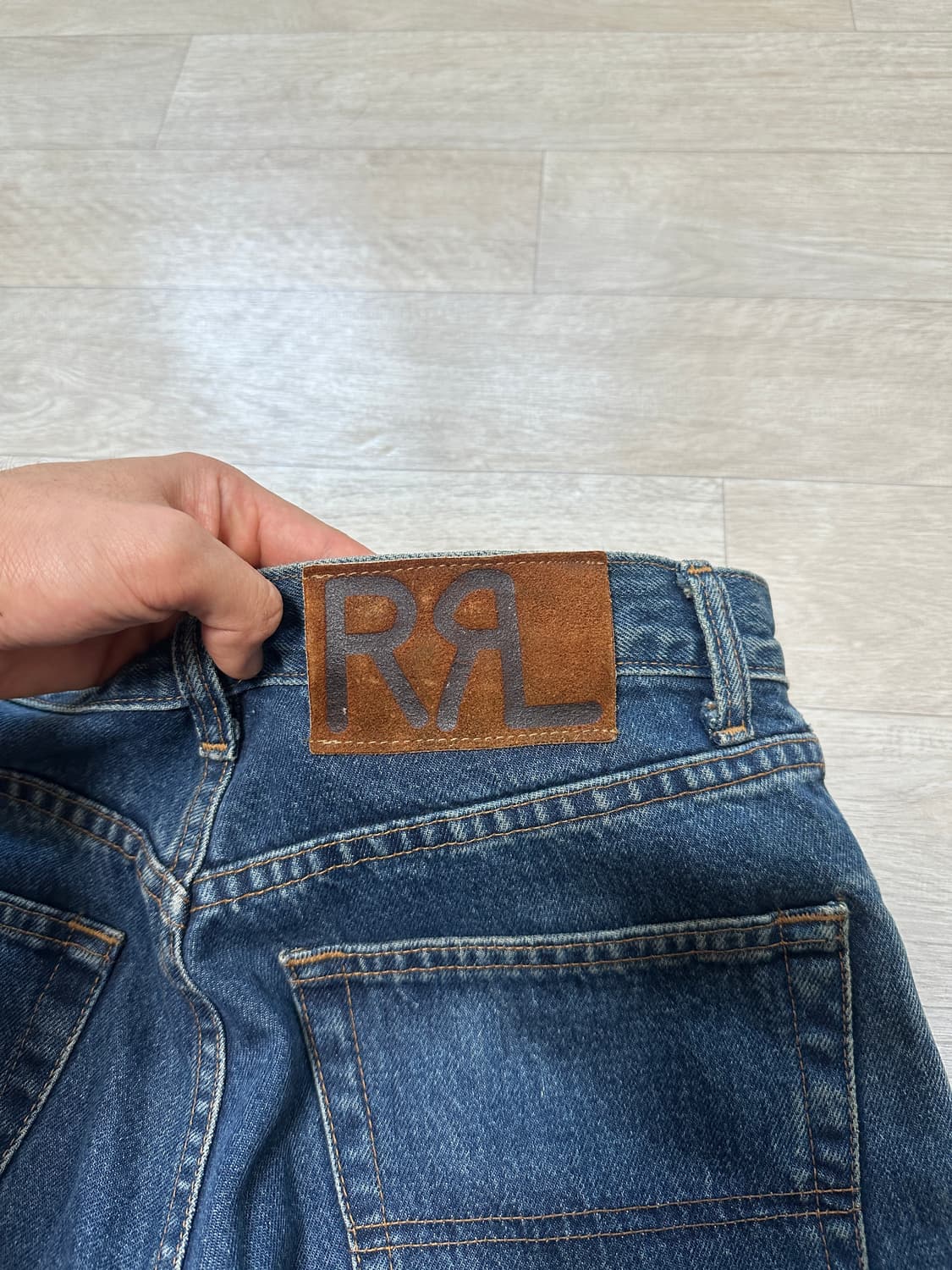 90's RRL 더블알엘 usa made 데님 상품이미지3