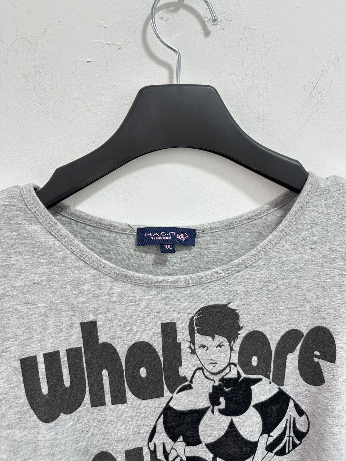 Has it y2k lettering sleeve 상품이미지4