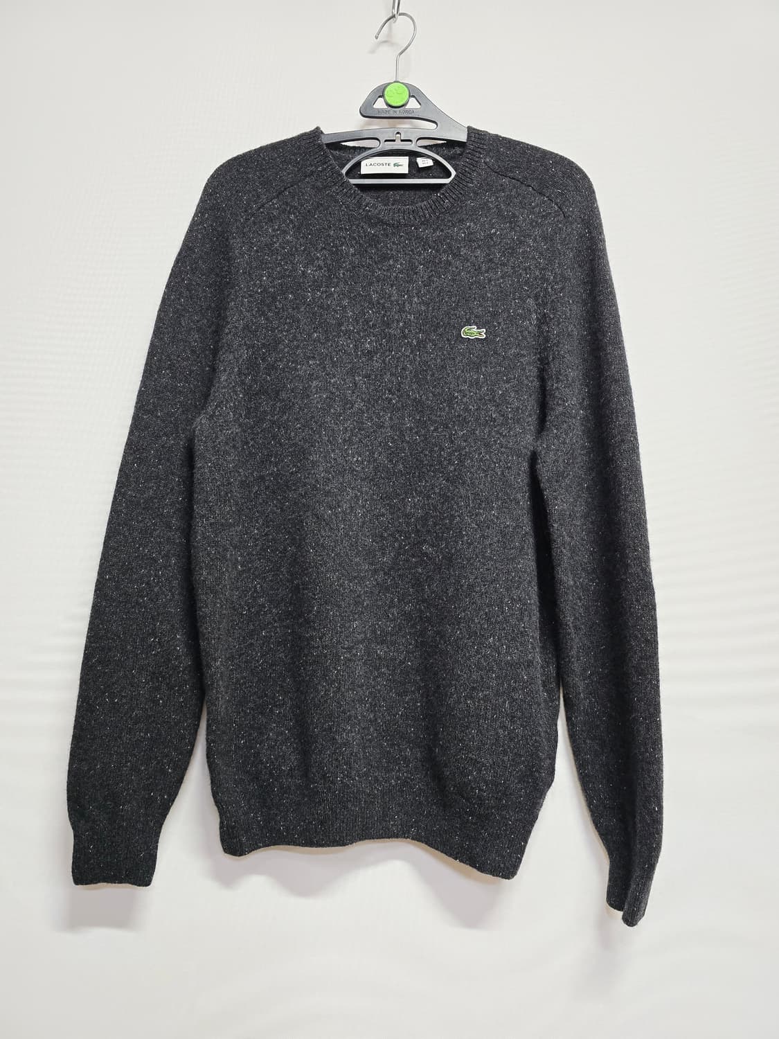라코스테 다크 그레이 니트 스웨터 상품이미지1
