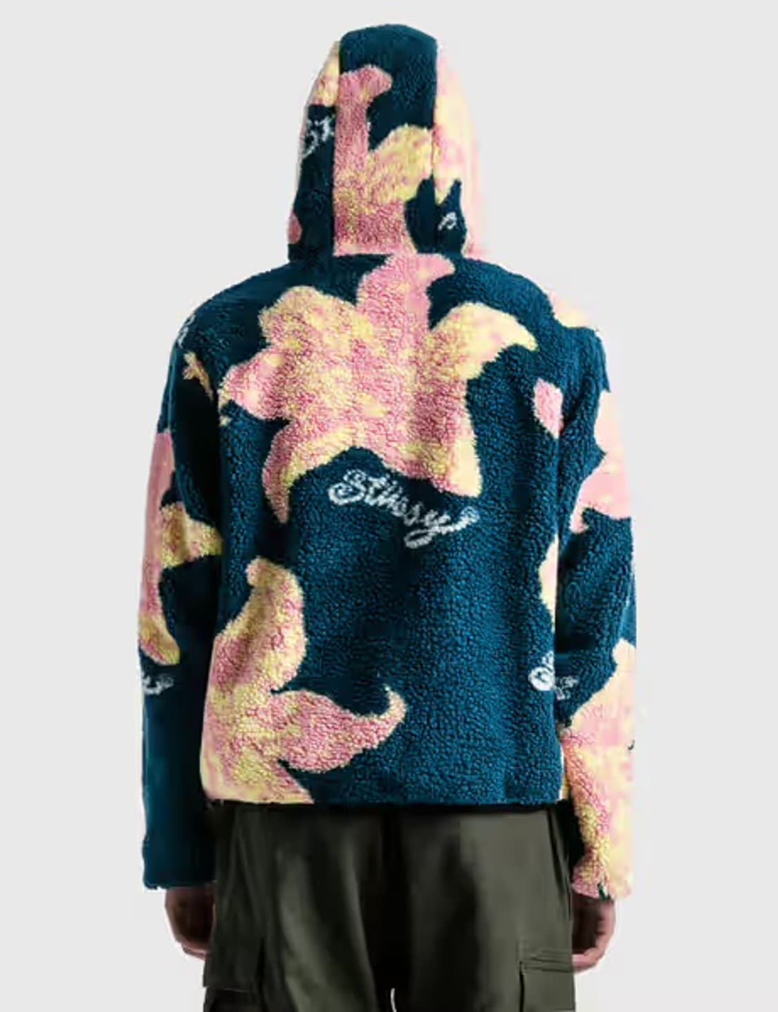 Stussy floral fleece Sherpa 상품이미지2