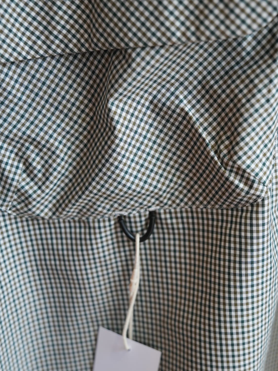 다이와피어39 테크 뉴 앵글러스 오픈카라 깅엄체크 셔츠 상품이미지5