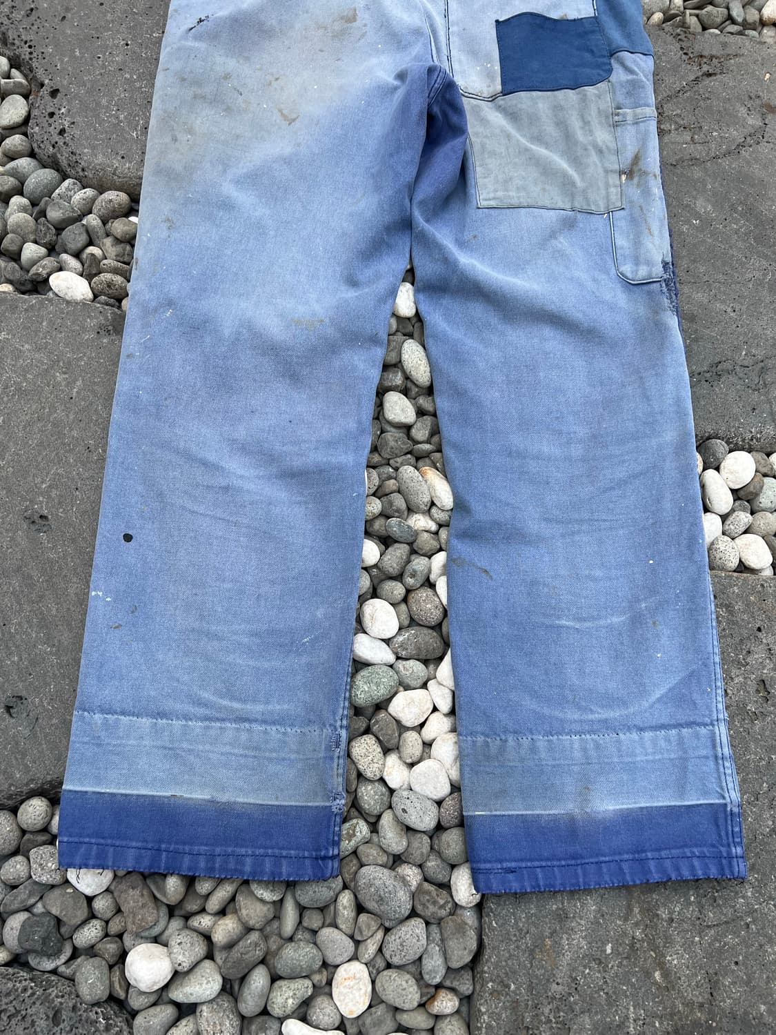 HARD FADED VINTAGE WASHING 패치워크프렌치워크팬츠 상품이미지8