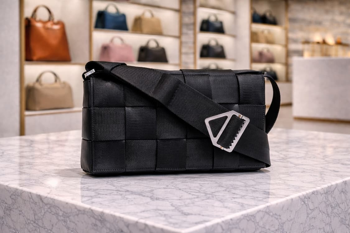 [A급] 보테가베네타 캔버스 카세트백 판매합니다!!! 상품이미지1