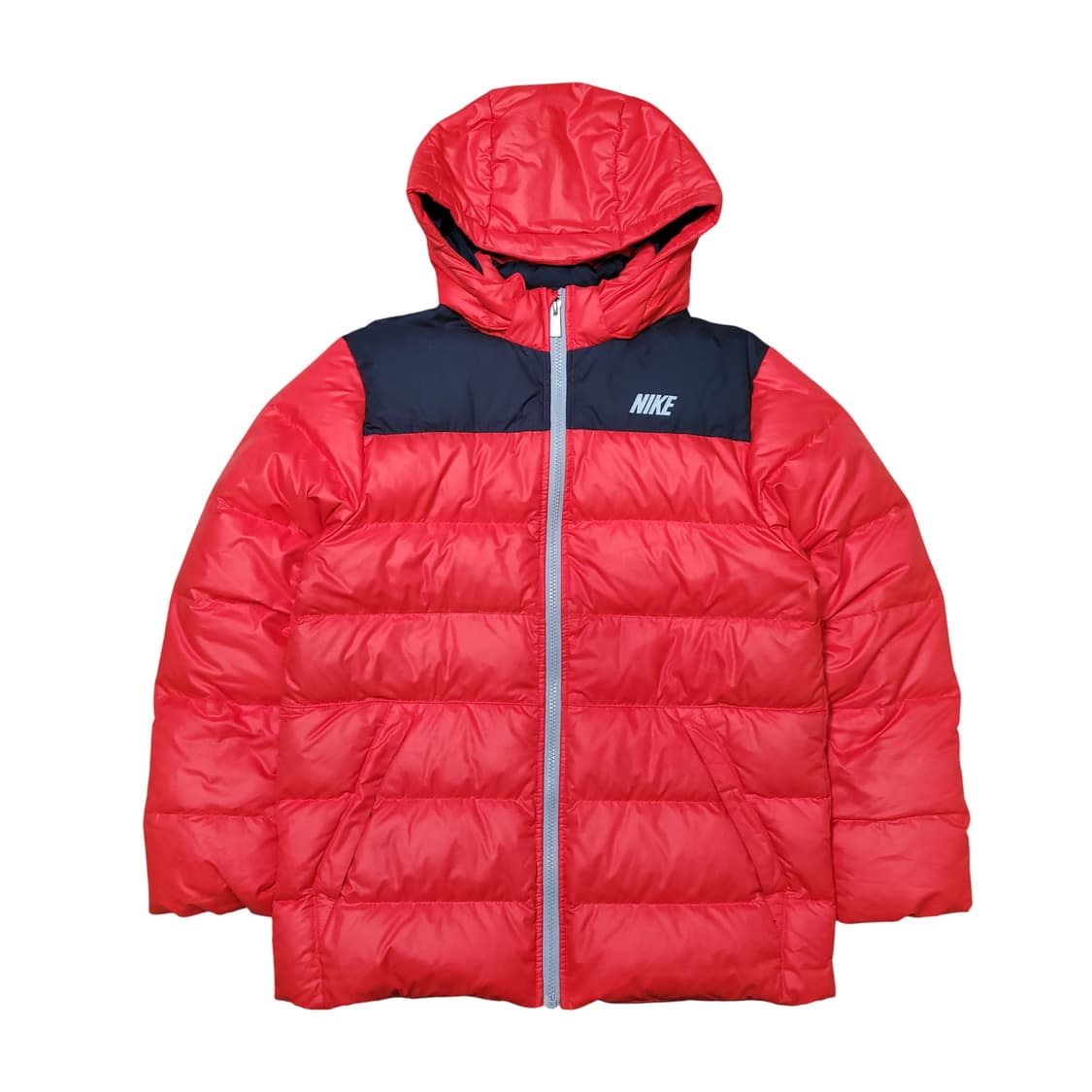 나이키 후드 패딩 레드 블랙 상품이미지1