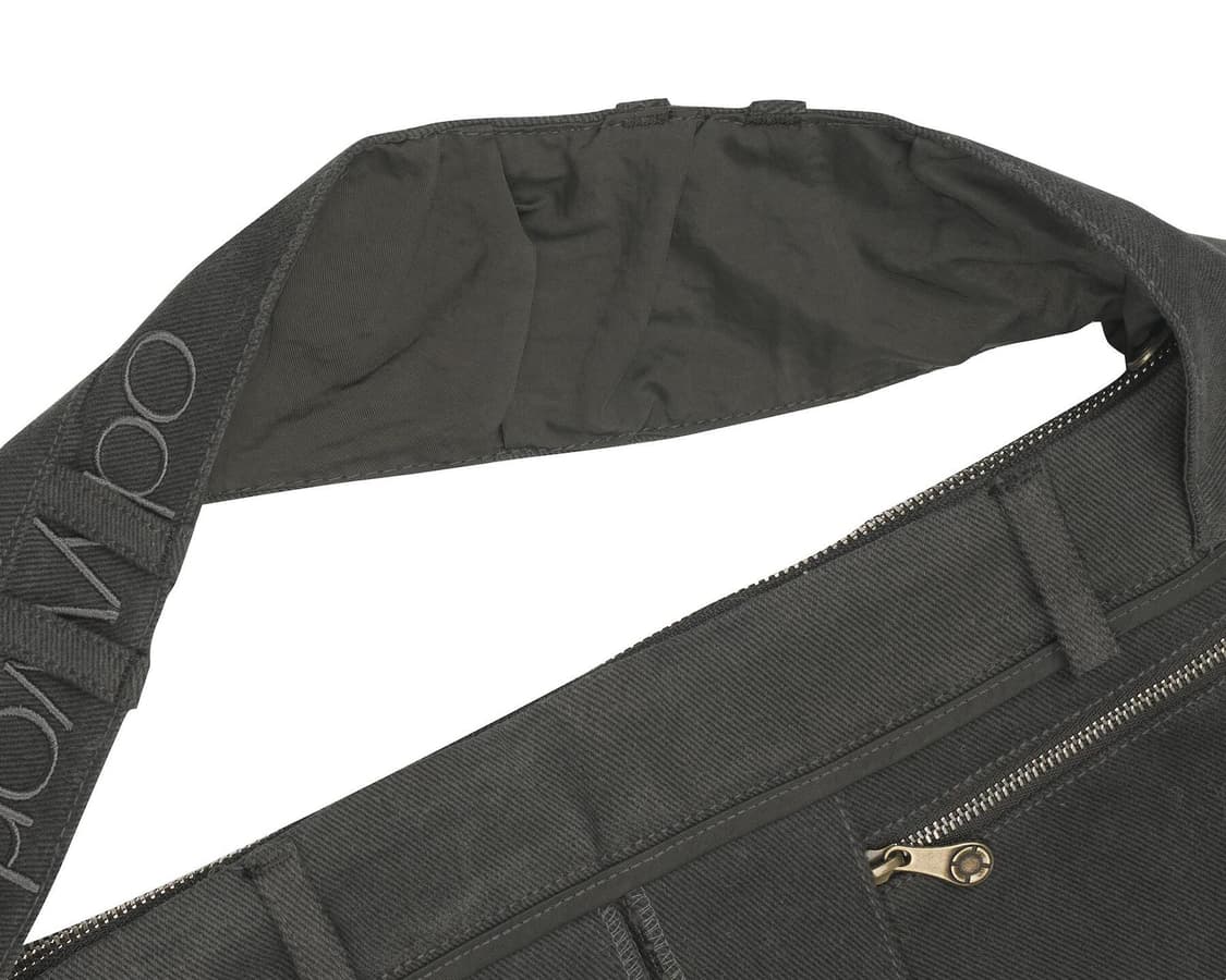 오들리워크샵 차콜 데님 트라우저 백 상품이미지4