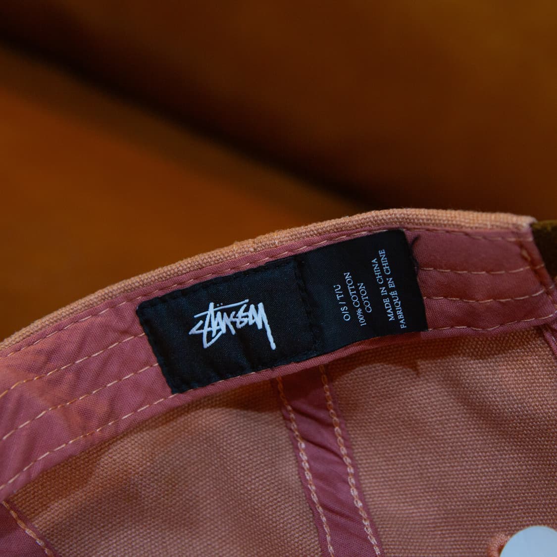 스투시 펠트 S 캔버스 캡 상품이미지5