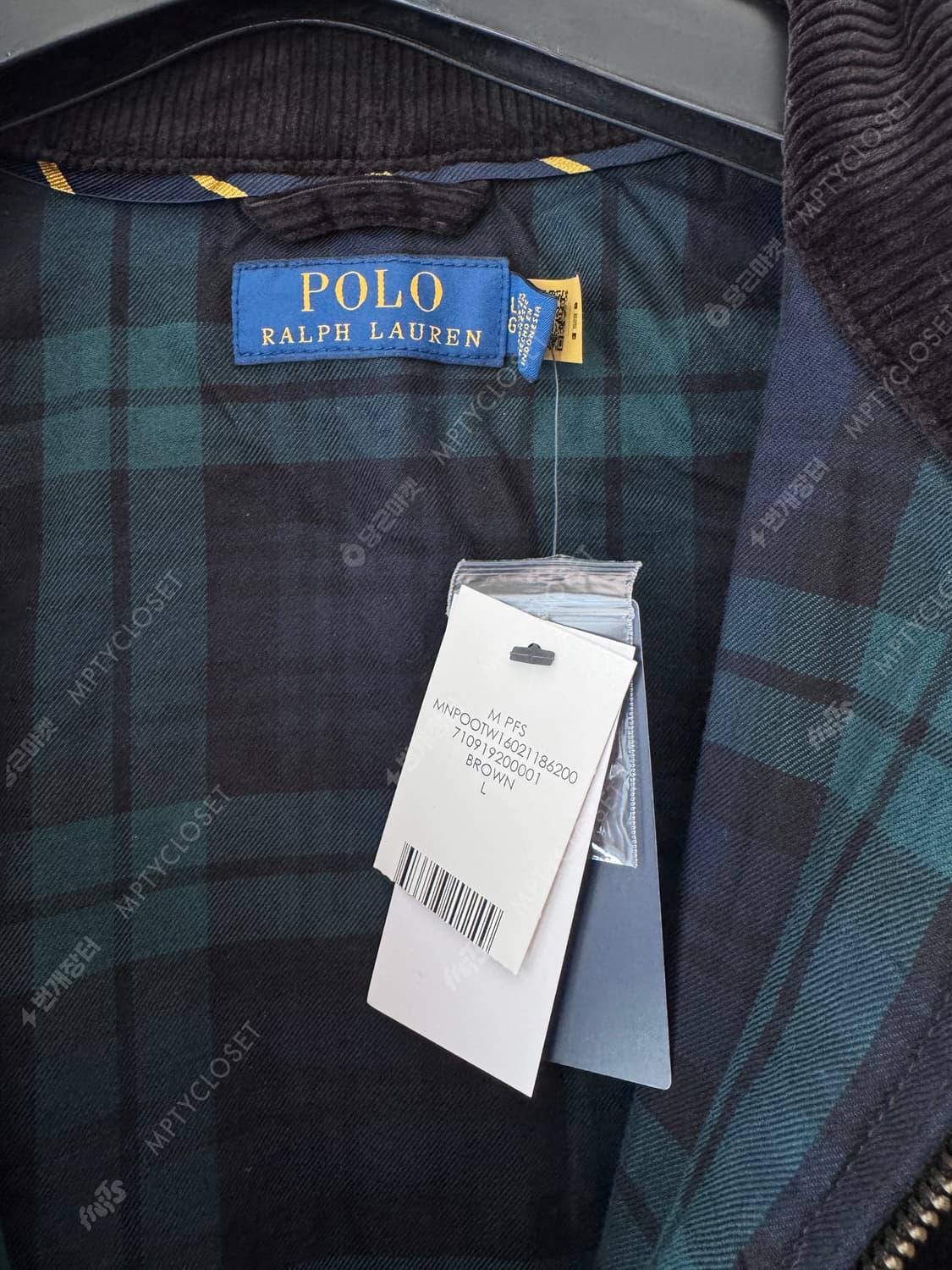 [L] 폴로랄프로렌 코듀로이 바라쿠타 자켓 다크브라운 상품이미지6