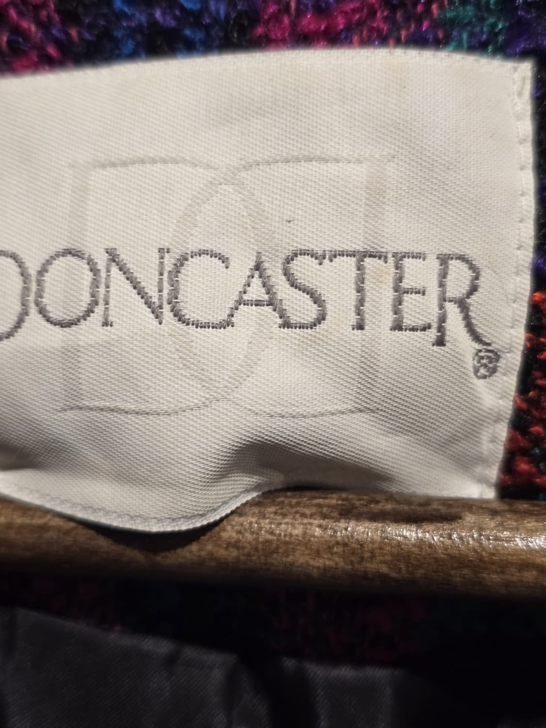 80s DONCASTER Plaid Jacket/made in U.S.A 상품이미지4