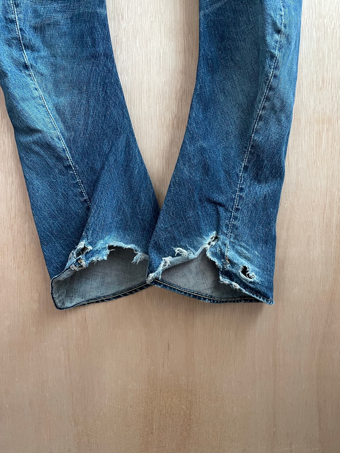 wjk 바나나 데님 팬츠 상품이미지8