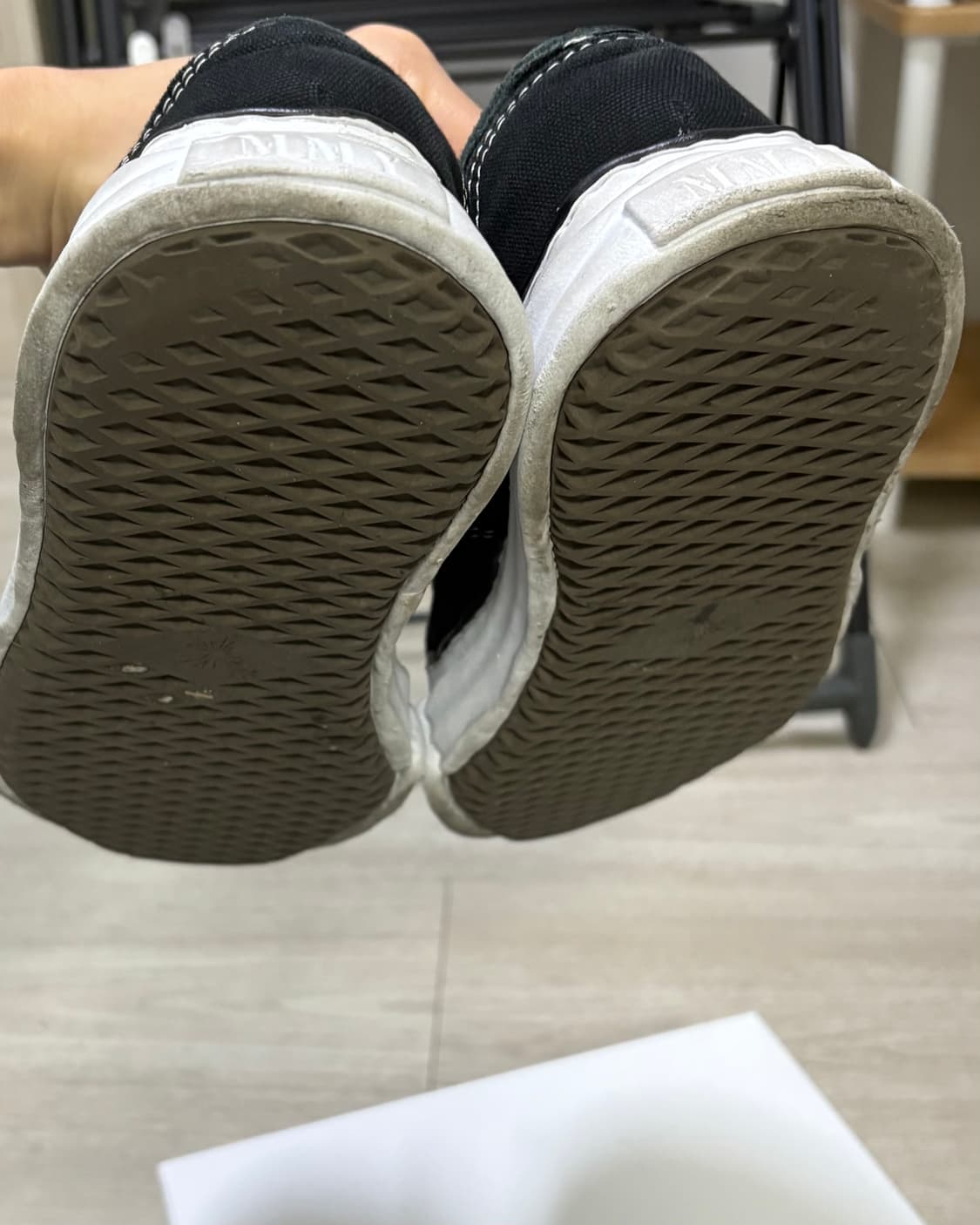 [41]미하라 야스히로 베이커 OG 솔 캔버스 블랙 상품이미지6