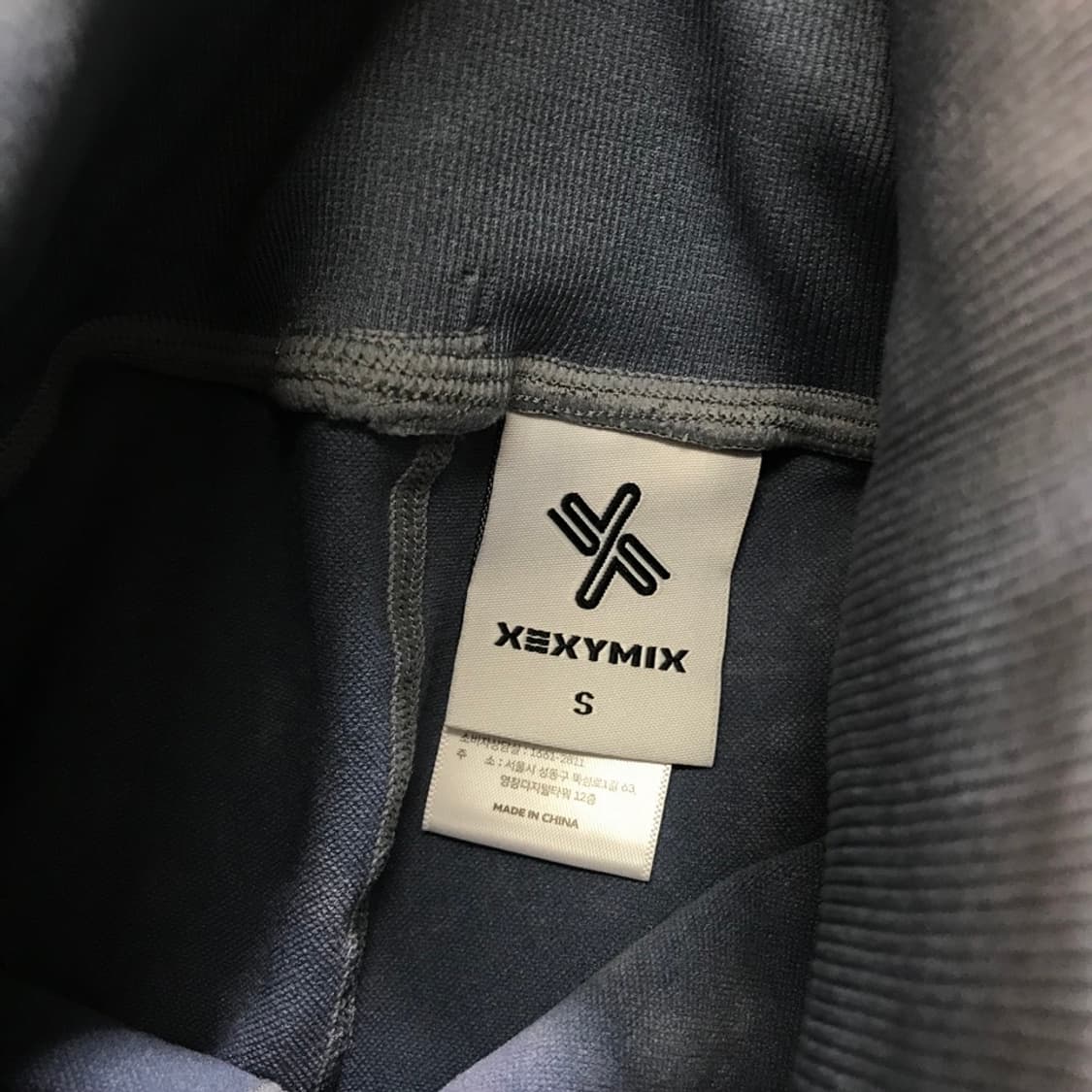 [[여성 S, A급] 젝시믹스 심리스 워싱 라이트데님 레깅스p116 상품이미지6