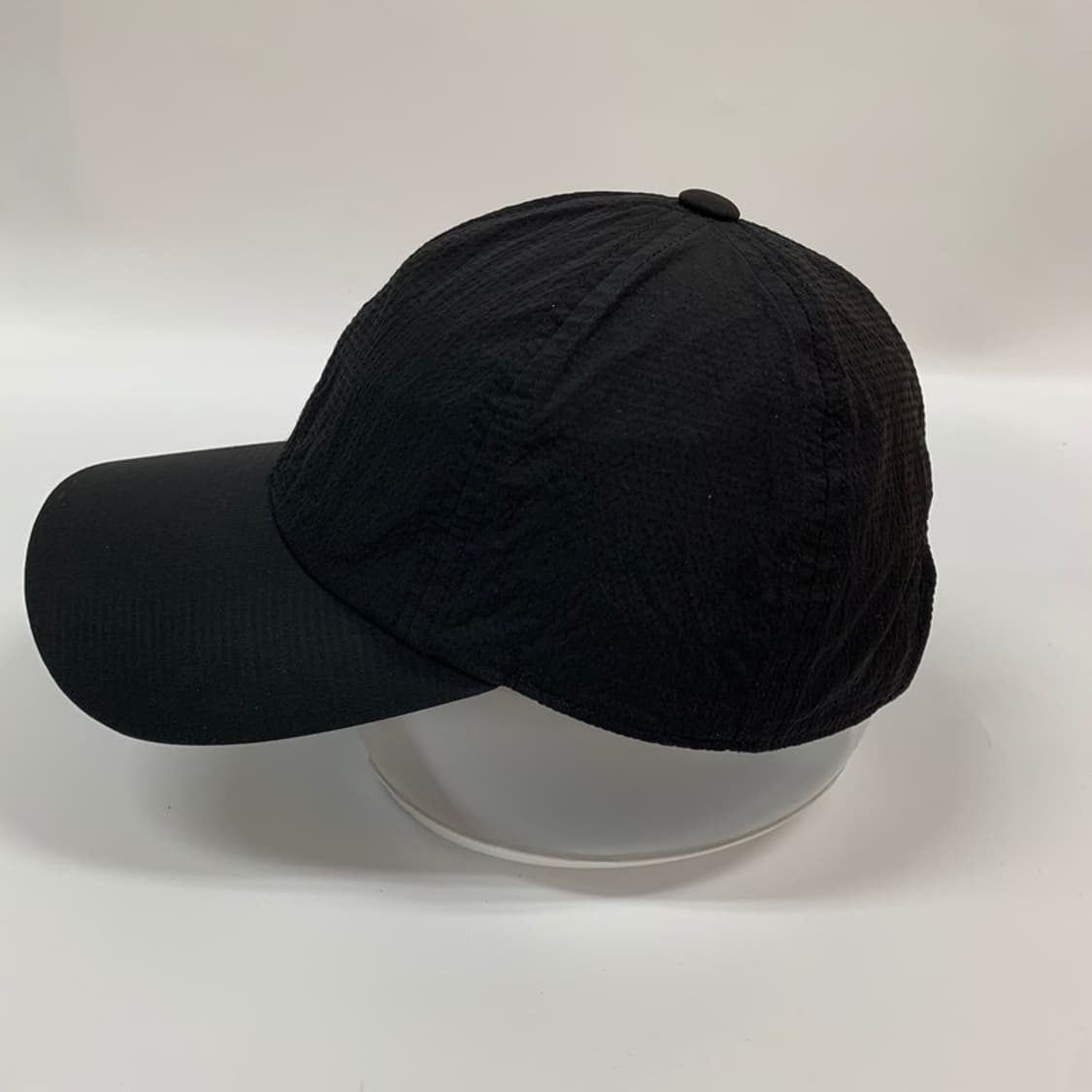 네파 23SS 크링클 나일론 볼캡 블랙 상품이미지3