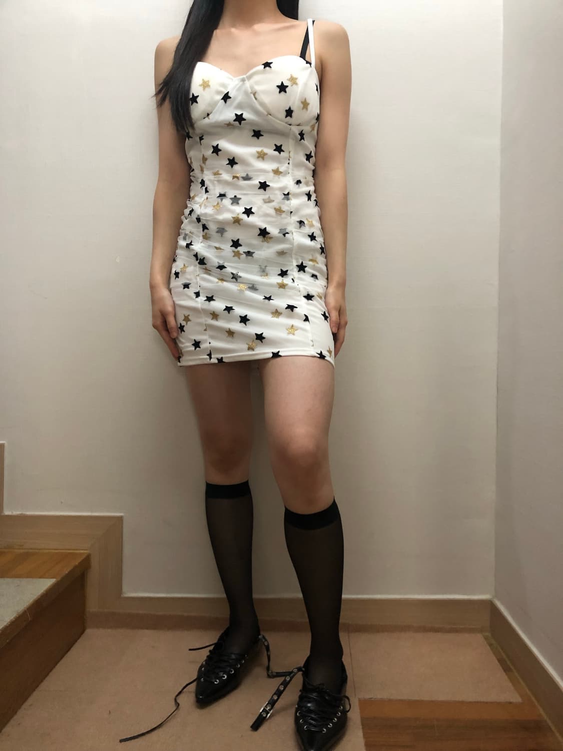 빈티지 화이트 키치 원피스 상품이미지6