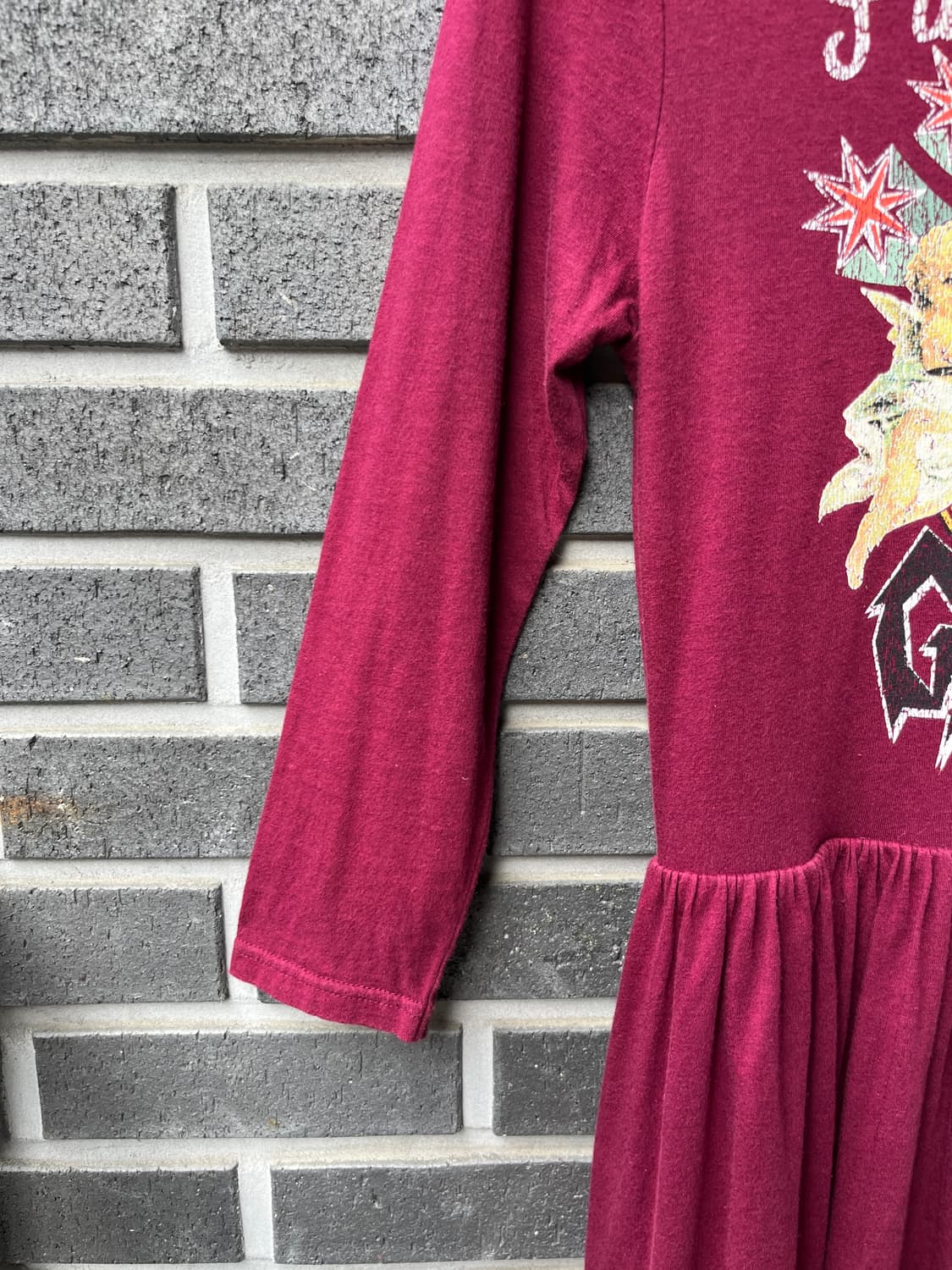 Jouetie 앤젤 코튼 원피스 버건디 상품이미지8