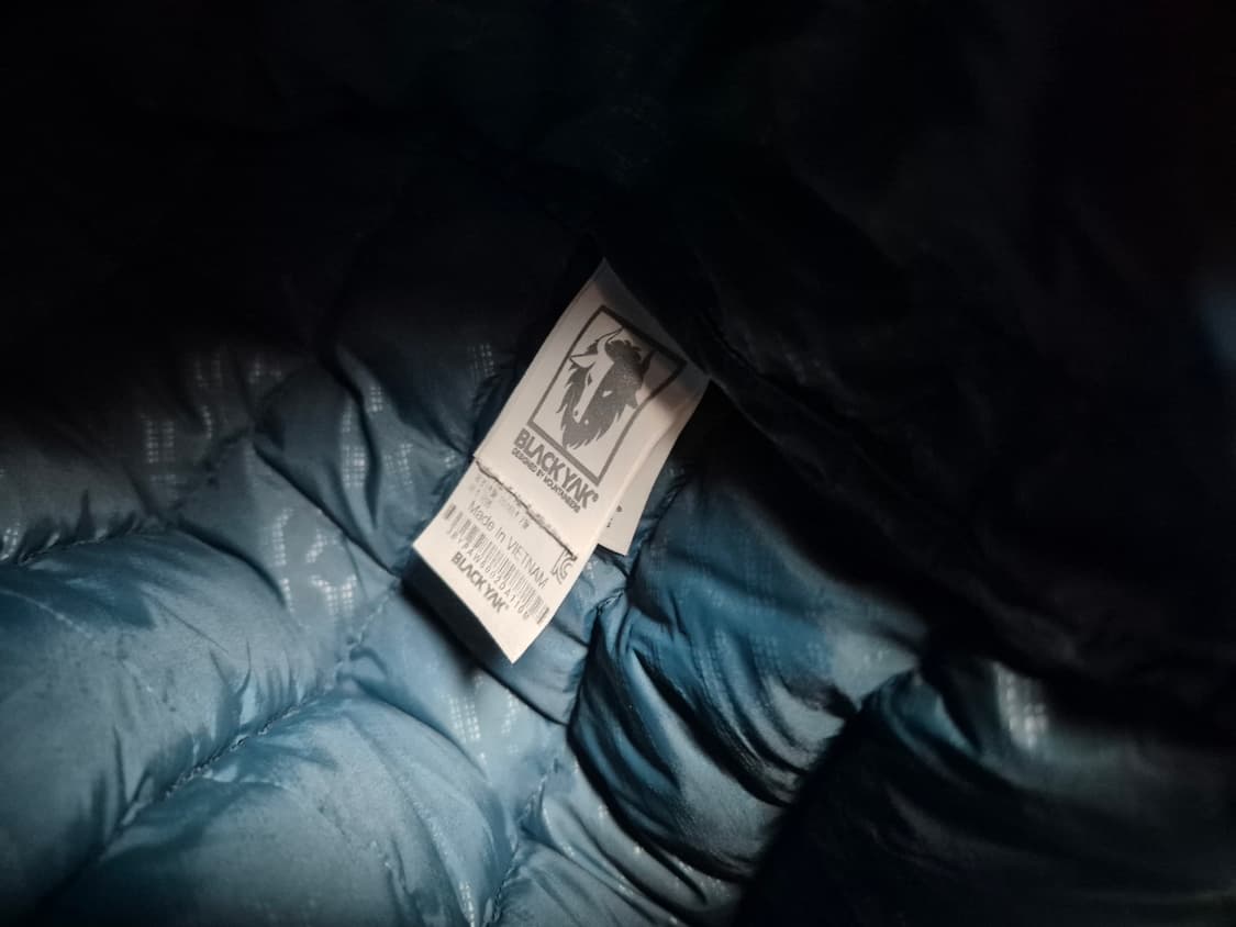 블랙야크 정품 구스 경량 패딩 110사이즈 판매합니다 상품이미지2