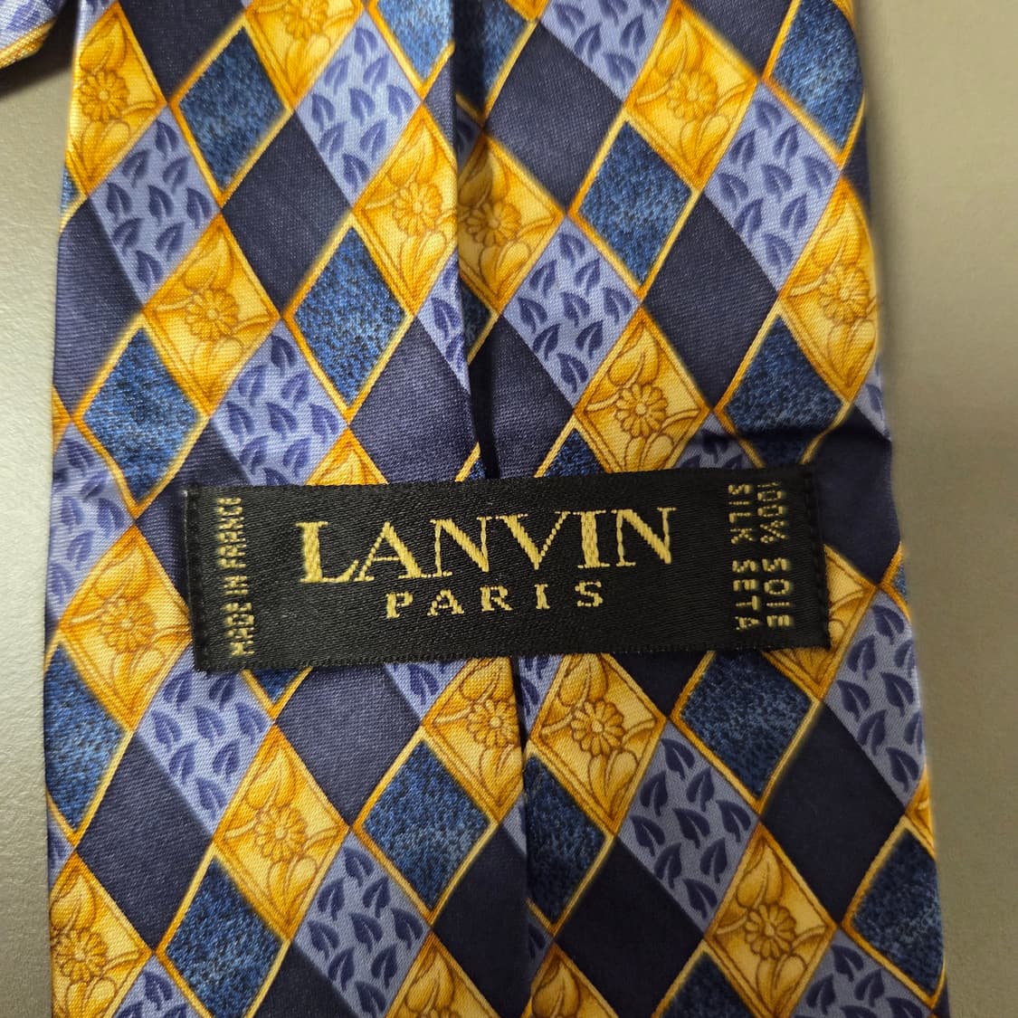 Lanvin 랑방 빈티지 넥타이 상품이미지5
