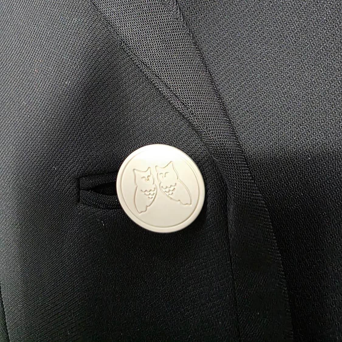 0794 럭키슈에뜨 정품 블랙 싱글자켓 36 (55) 상품이미지4