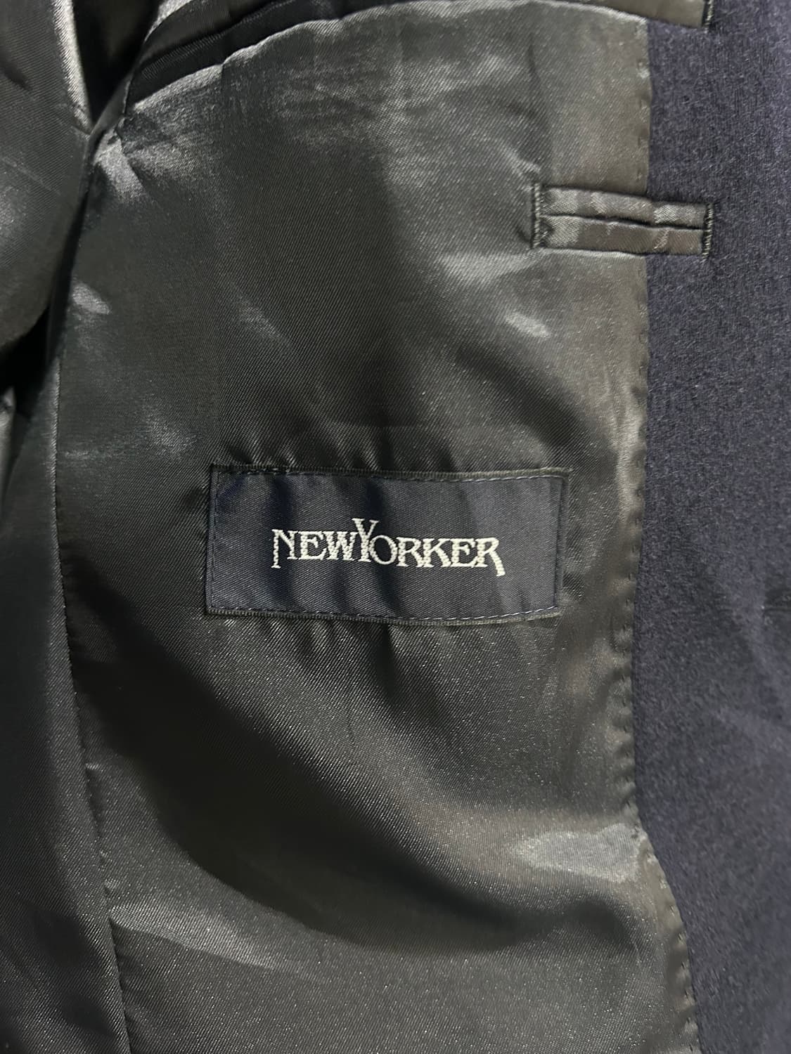 NEW YORKER navy blazer 상품이미지3