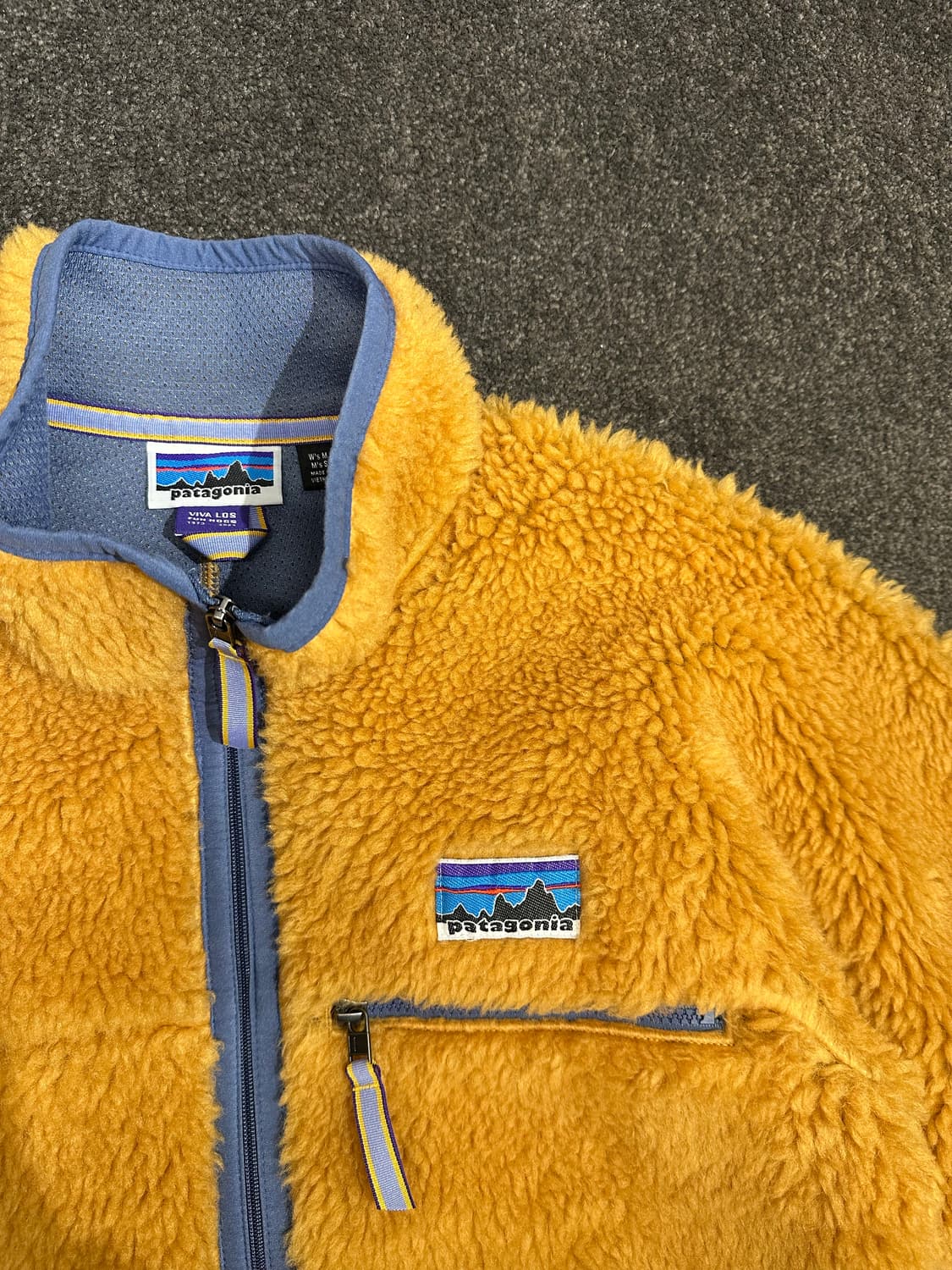 파타고니아 50주년 후리스 내추럴 블렌드 레트로 카디건 여성M 상품이미지2