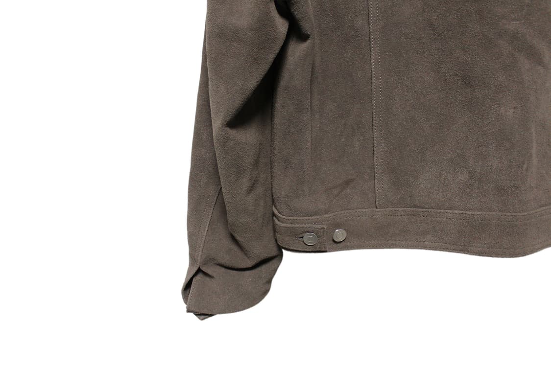 Kinloch Anderson 킨록앤더슨 카우레더 스웨이드 크롭자켓 상품이미지5