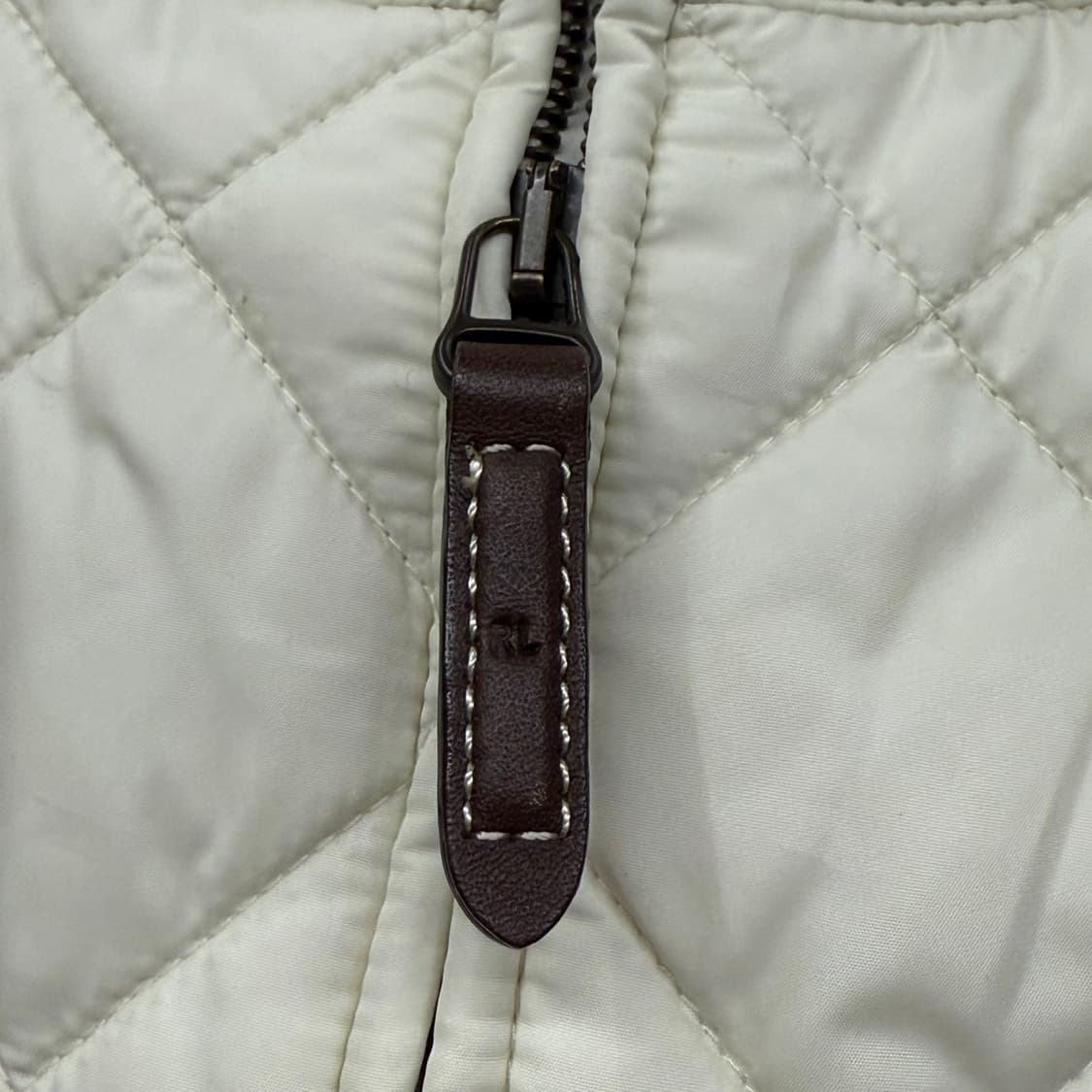 [정품/M] 폴로 랄프로렌 퀼팅 베스트 아이보리 b18 상품이미지5