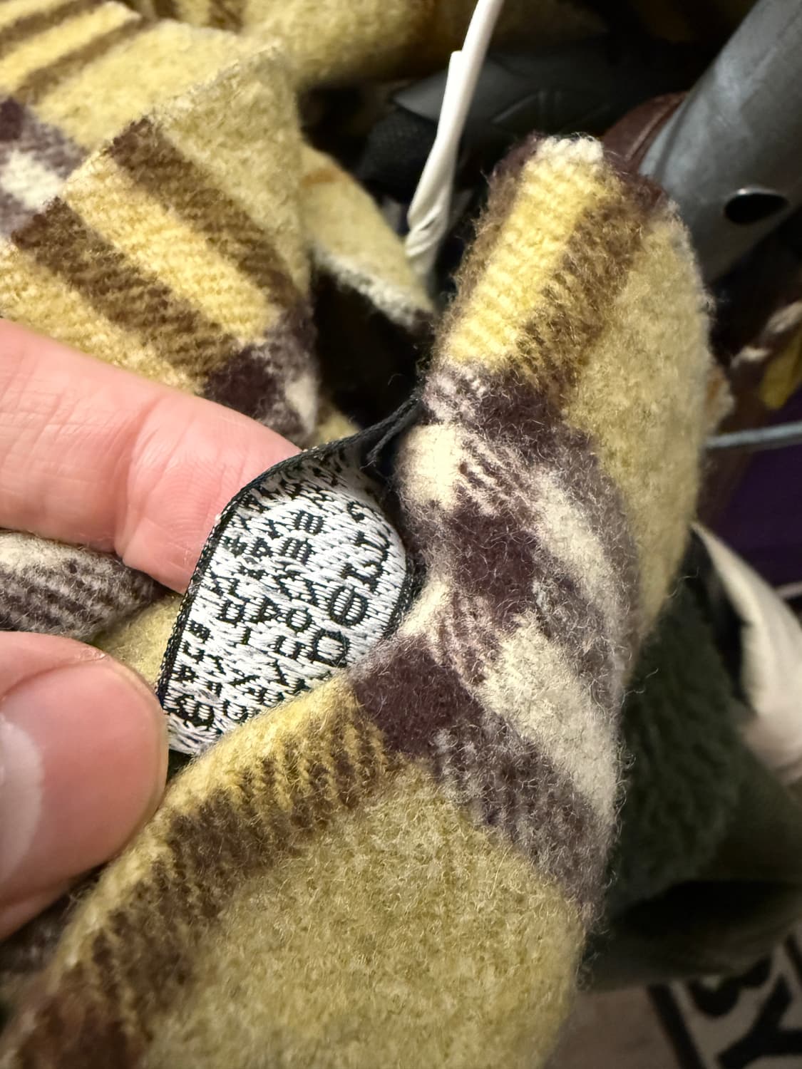 버버리 머플러 made in England 상품이미지4