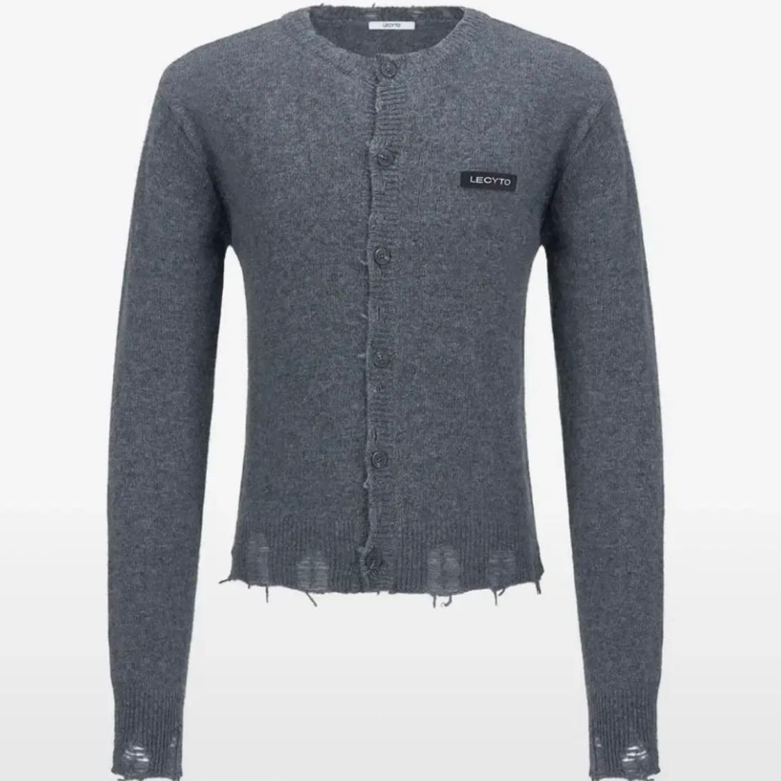 lecyto 가디건 그레이 상품이미지1