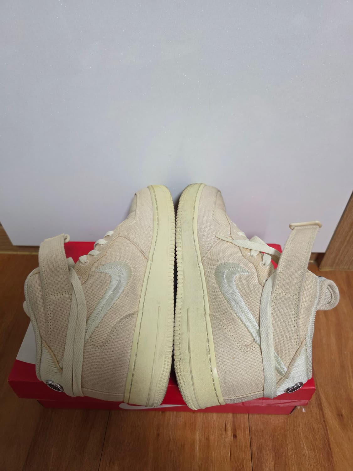 [260] 스투시 x 나이키 에어포스 1 미드 포실 상품이미지4