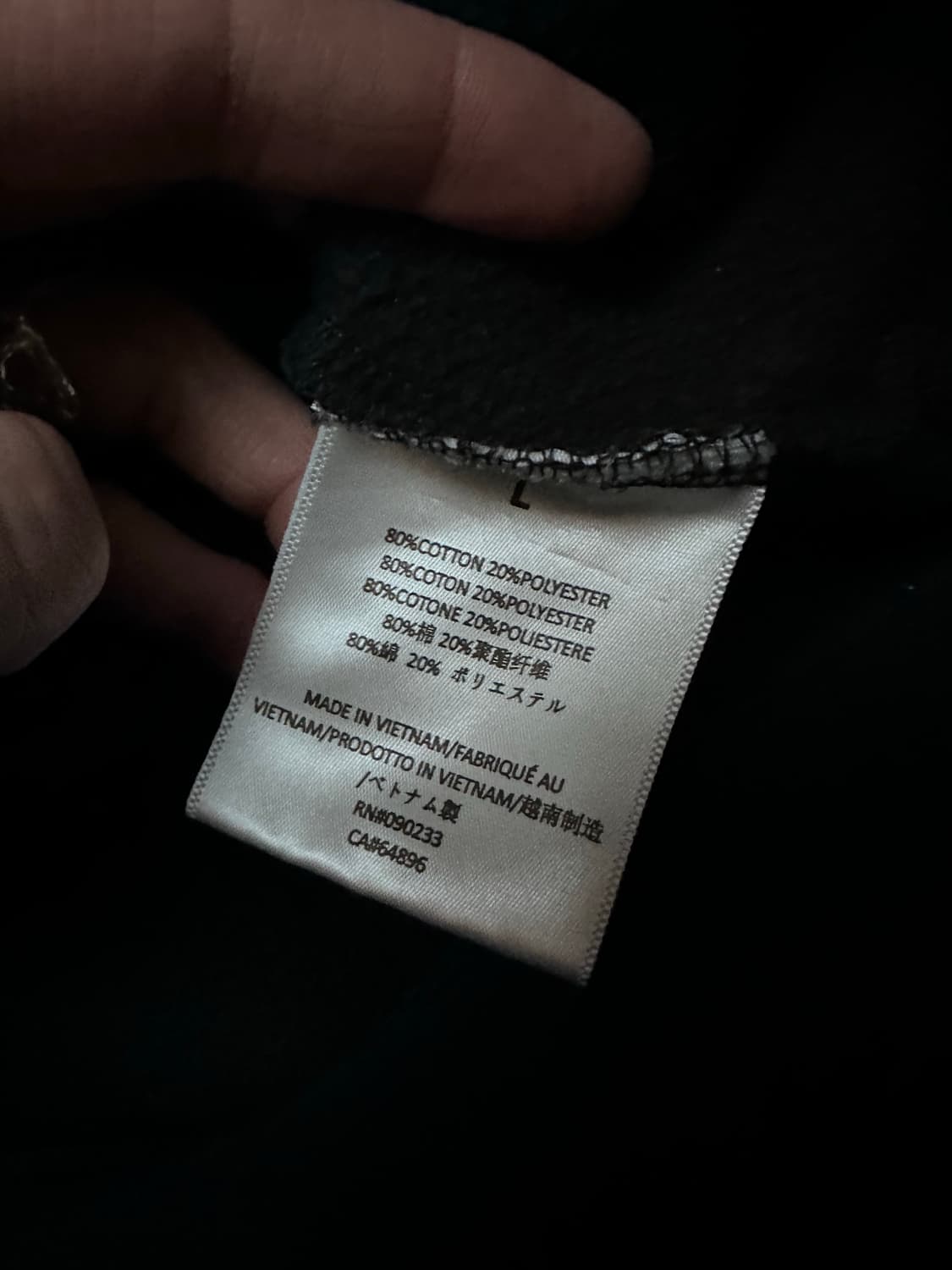 에센셜 피어오브갓 후드티 L사이즈 상품이미지6