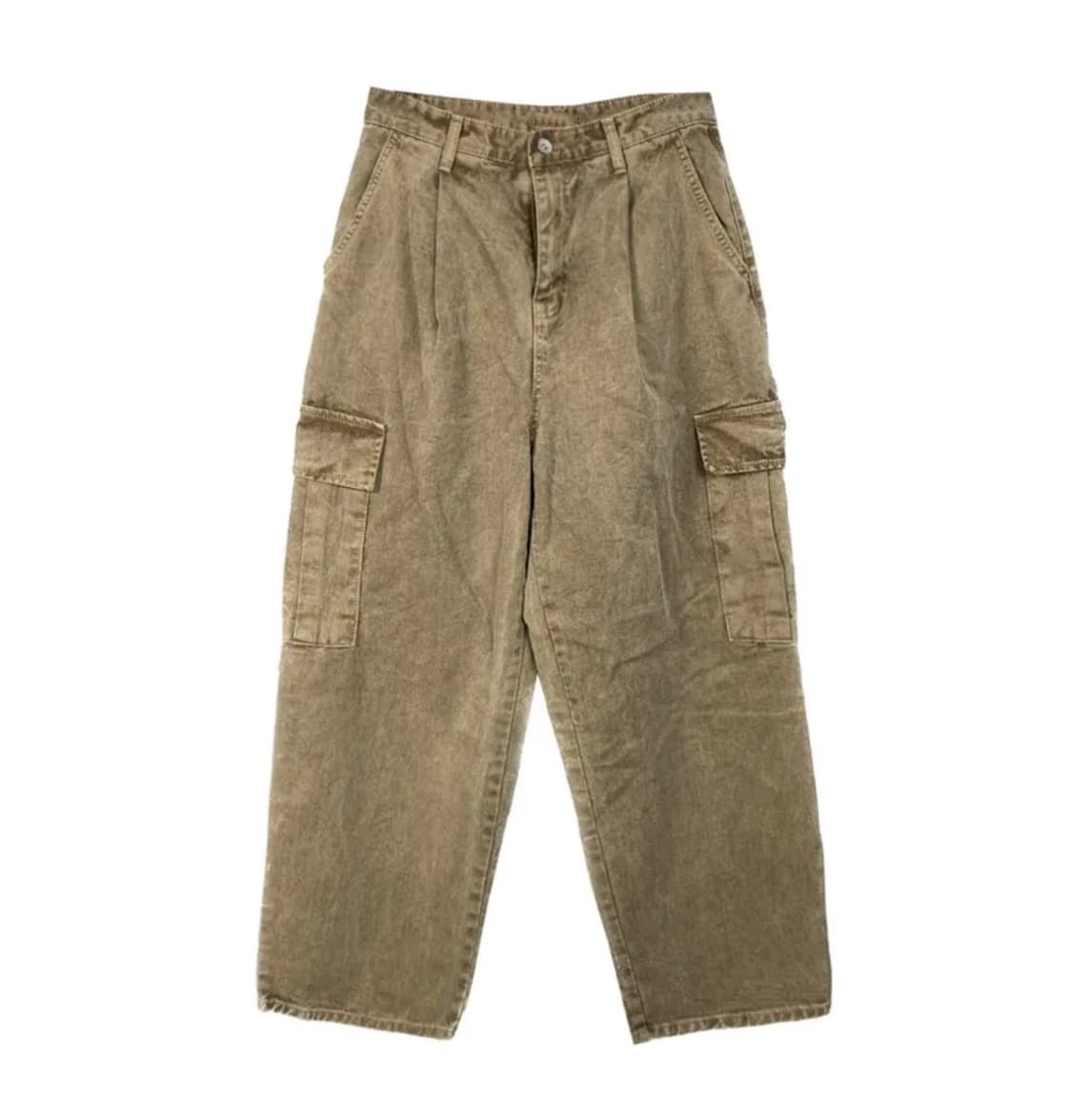 아워웨이브룸 피그먼트 카고 바지 브라운 S 상품이미지3