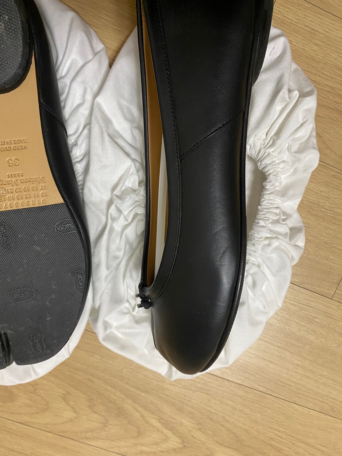 마르지엘라 타비 플랫 블랙 36 상품이미지4