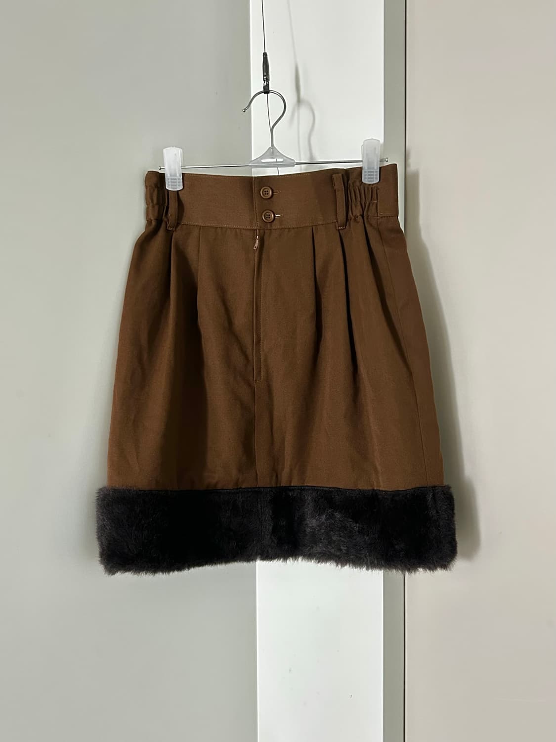 Fur skirt 상품이미지1