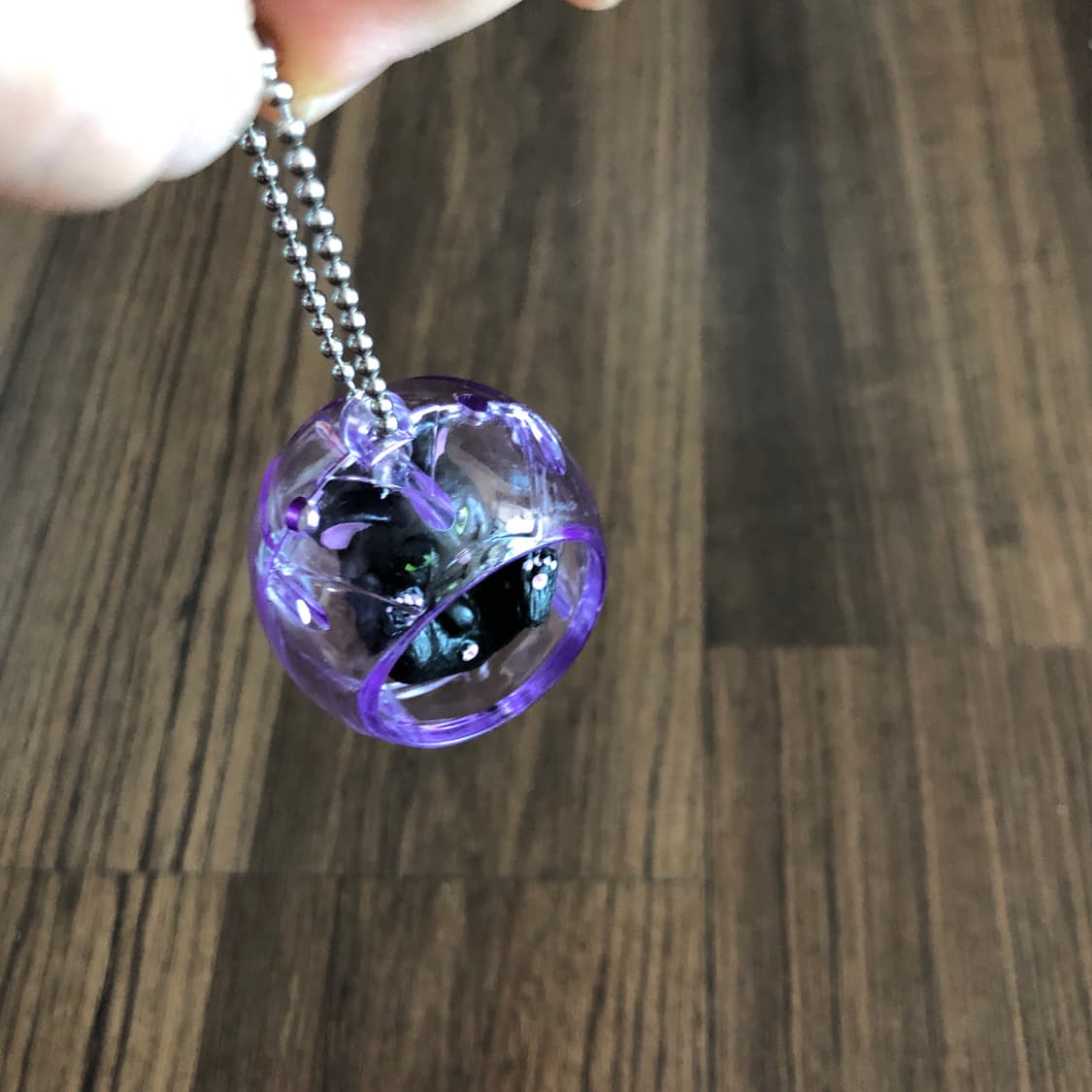 배송비 포함가격) 고양이 그네 가챠 네코 블랙캣 냥이 반려묘 키덜트 뽑기 상품이미지2