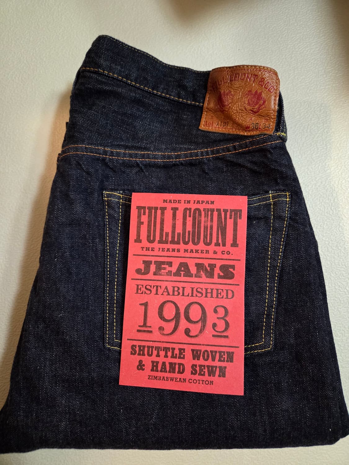 [36] 풀카운트 1101w 상품이미지3