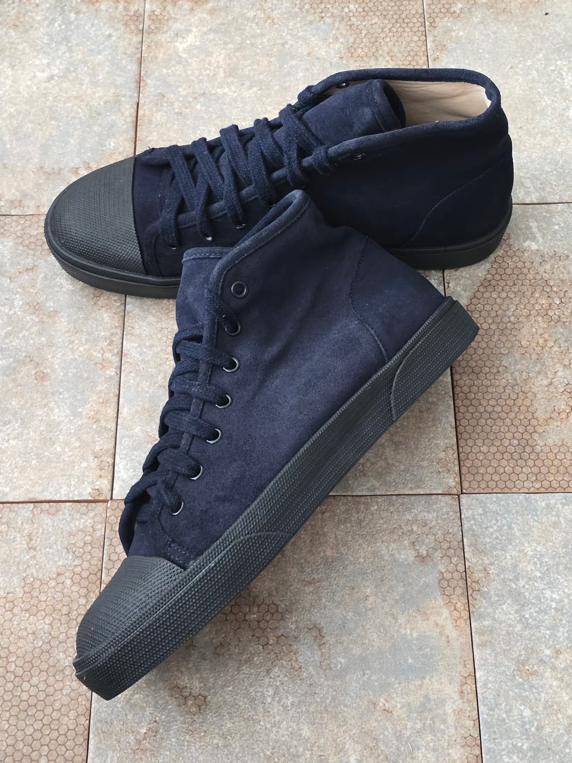 (260)아페쎄 apc 하이탑 스웨이드  상품이미지3