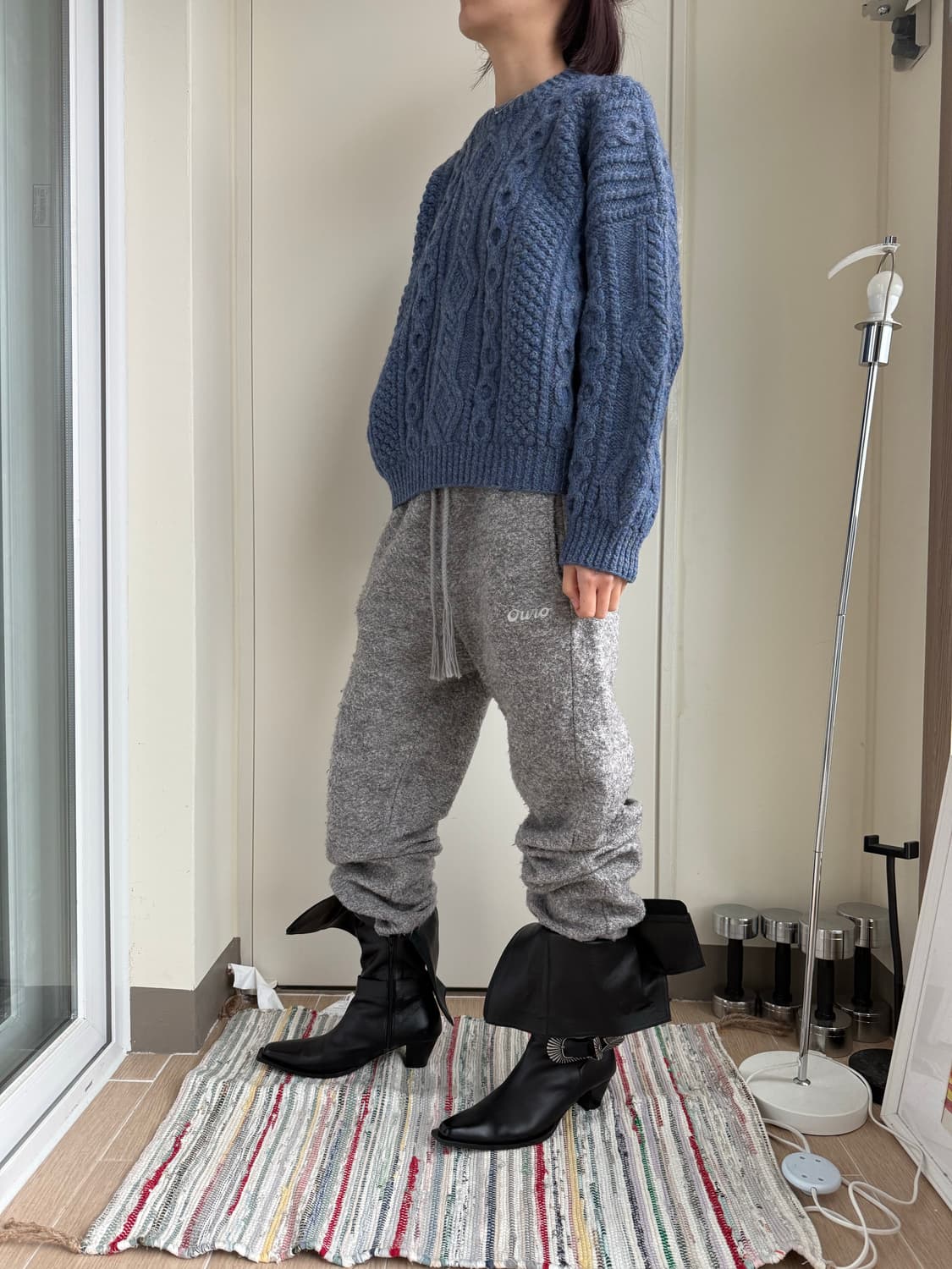 빈티지 니트 멀티컬러 상품이미지5