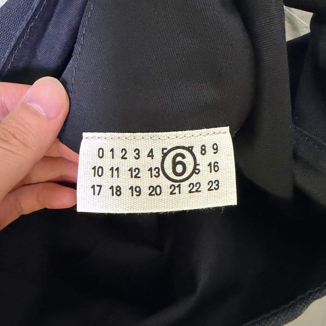 (새상품)MM6 마르지엘라 재패니즈백 캔버스 버전 블랙 상품이미지6