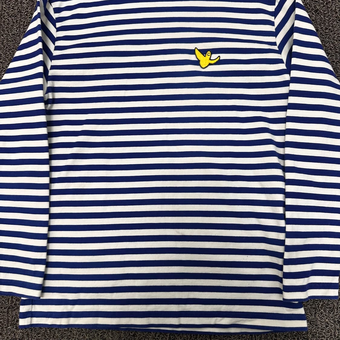 마크곤잘레스 여성 스트라이프 긴팔티셔츠 블루 XS 상품이미지5