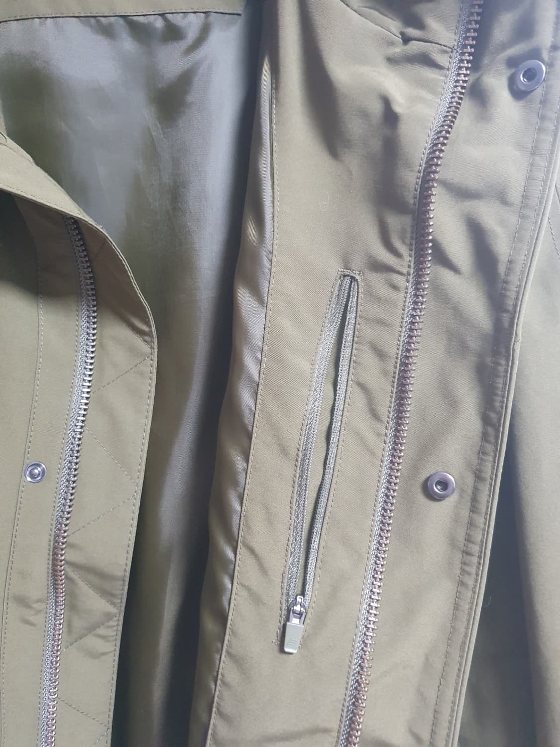 빈폴 스포츠 오버핏 후드 블루종 집업 자켓 95  상품이미지7