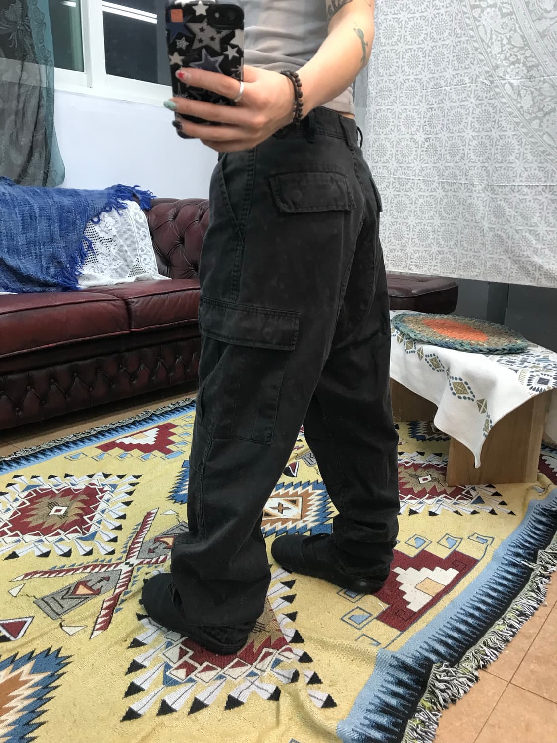 빈티지 코튼 카고팬츠  상품이미지2