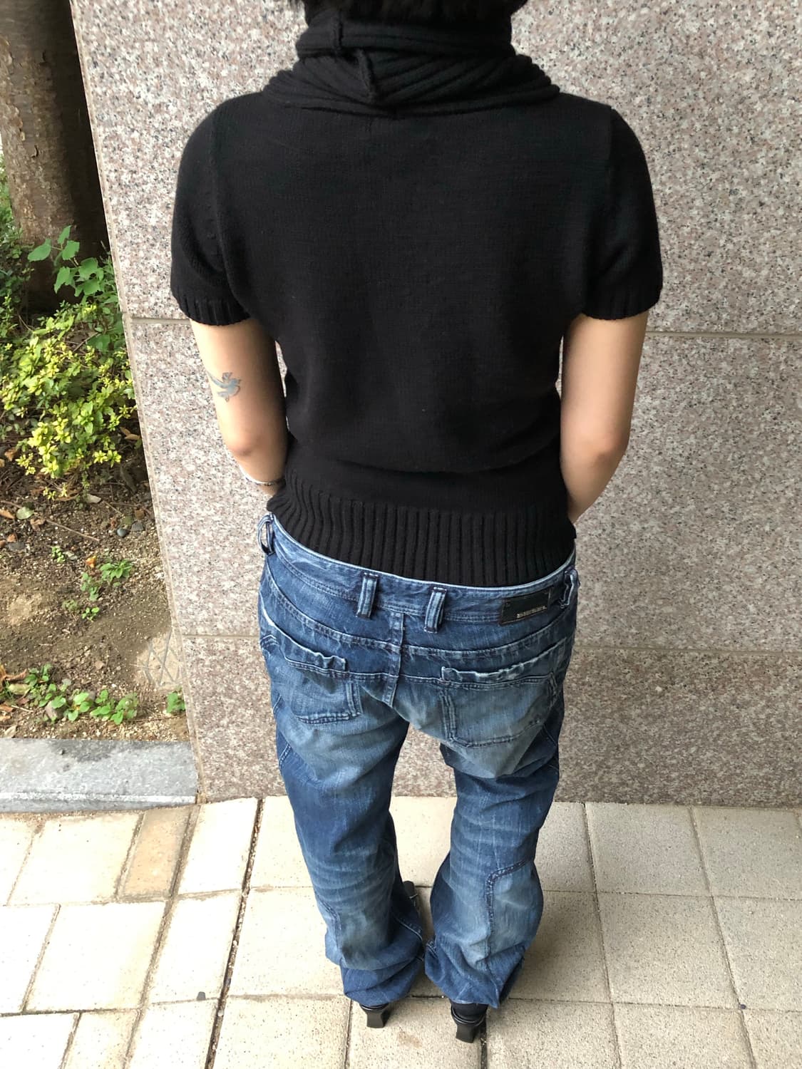 high neck knit 상품이미지5