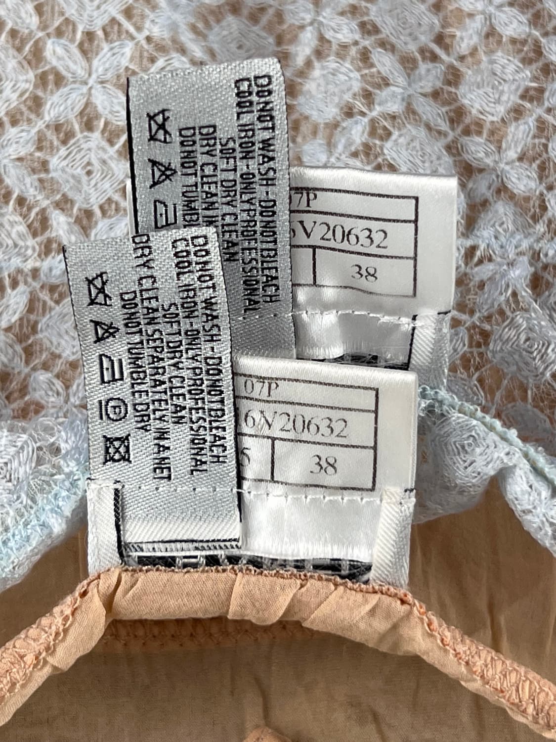 샤넬 나시 민소매 캐미솔 세트 38사이즈 상품이미지5