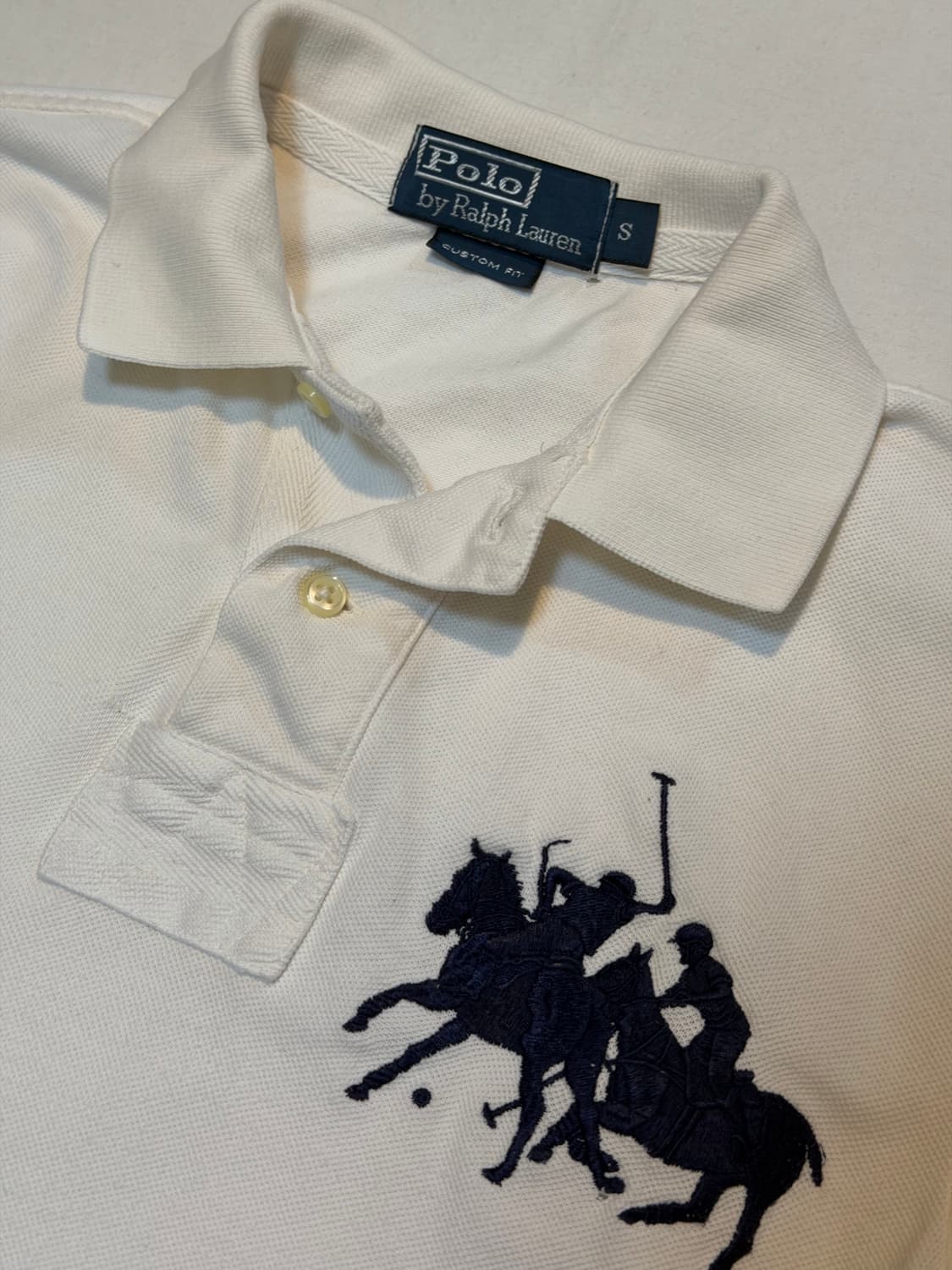 폴로 랄프로렌 빅포니 치프키프 카라티 화이트 상품이미지2