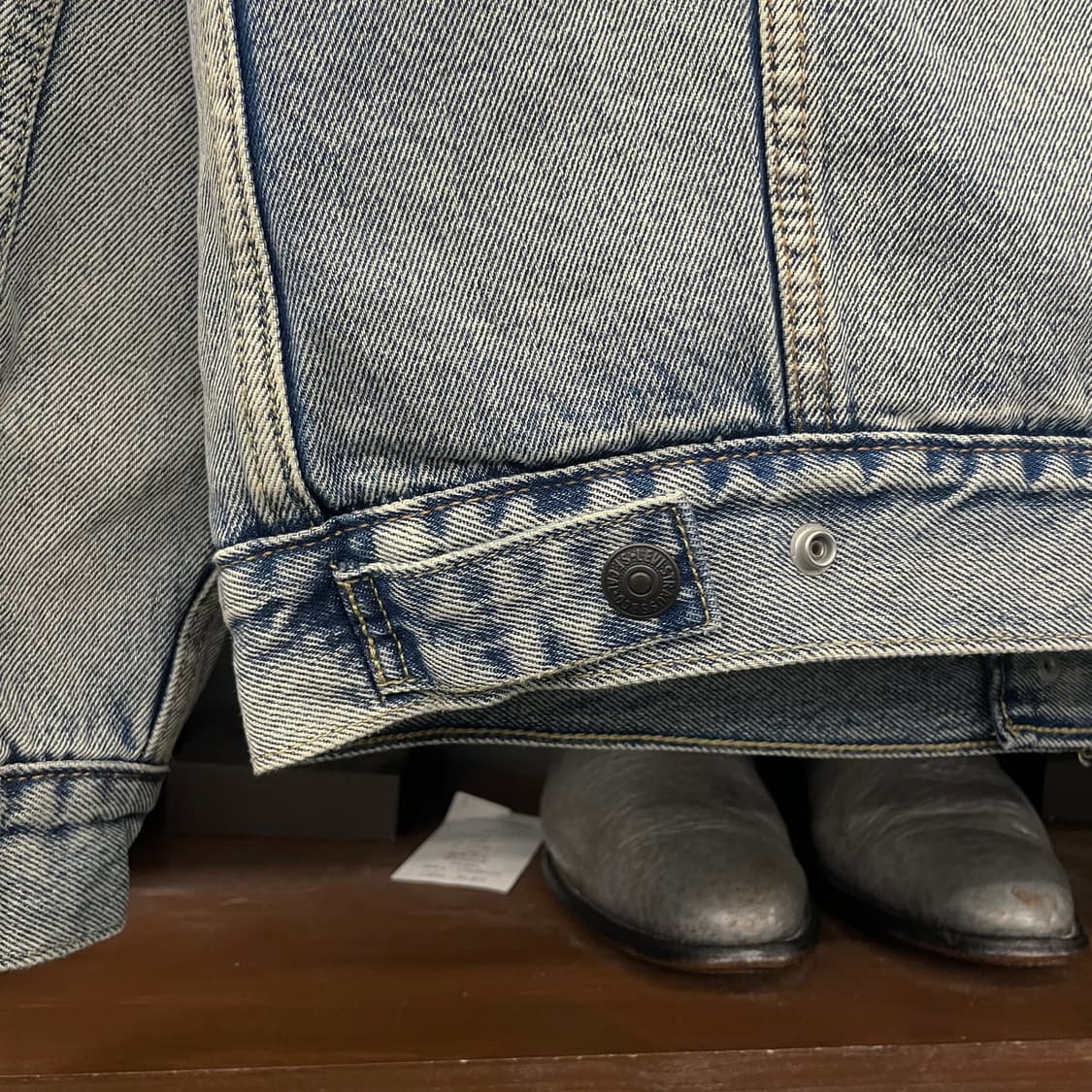 리바이스 타입 3 쉐르파 연청 데님 트러커 자켓 상품이미지6