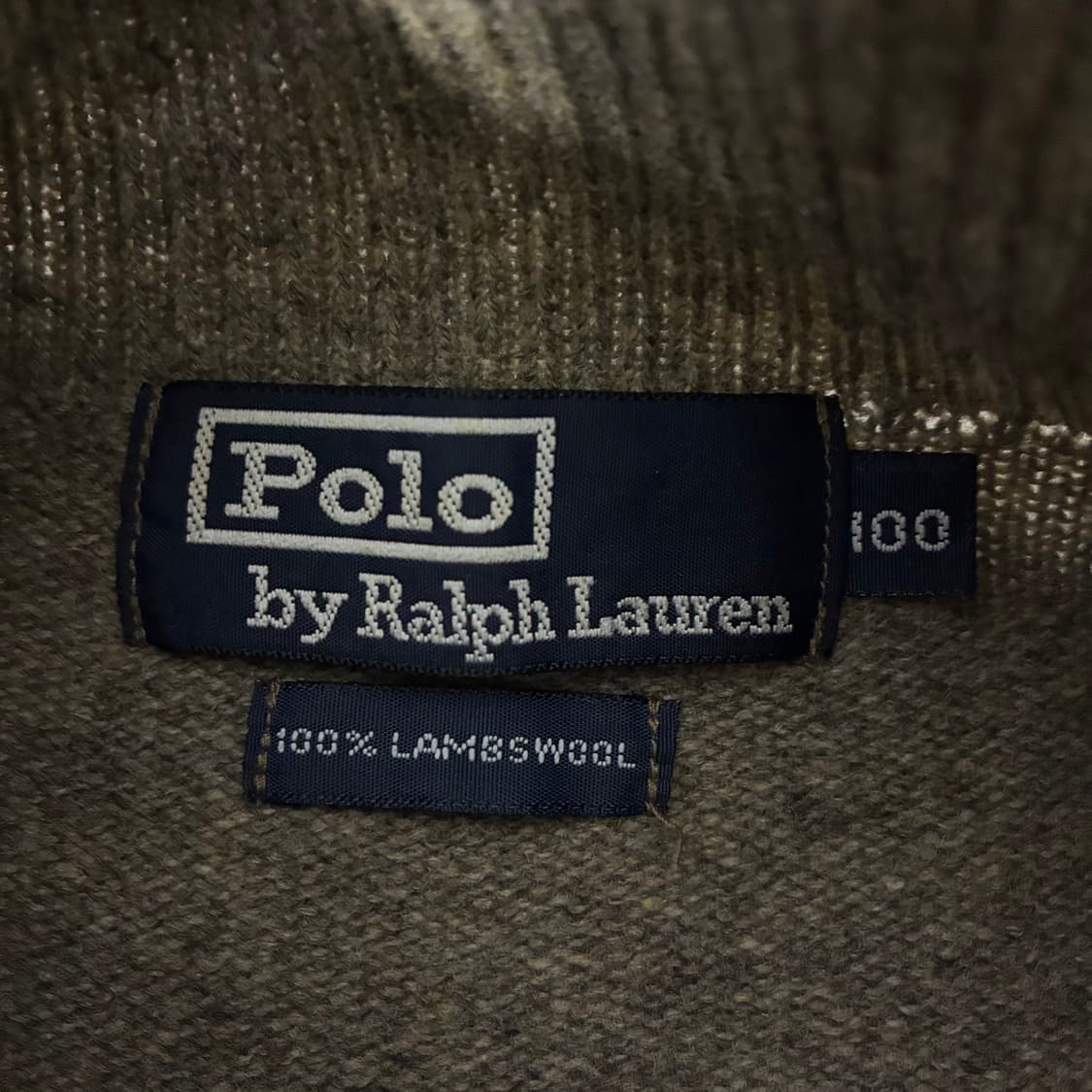 Polo  폴로 랄프로렌 자수 램스울 터틀넥 니트 상품이미지5