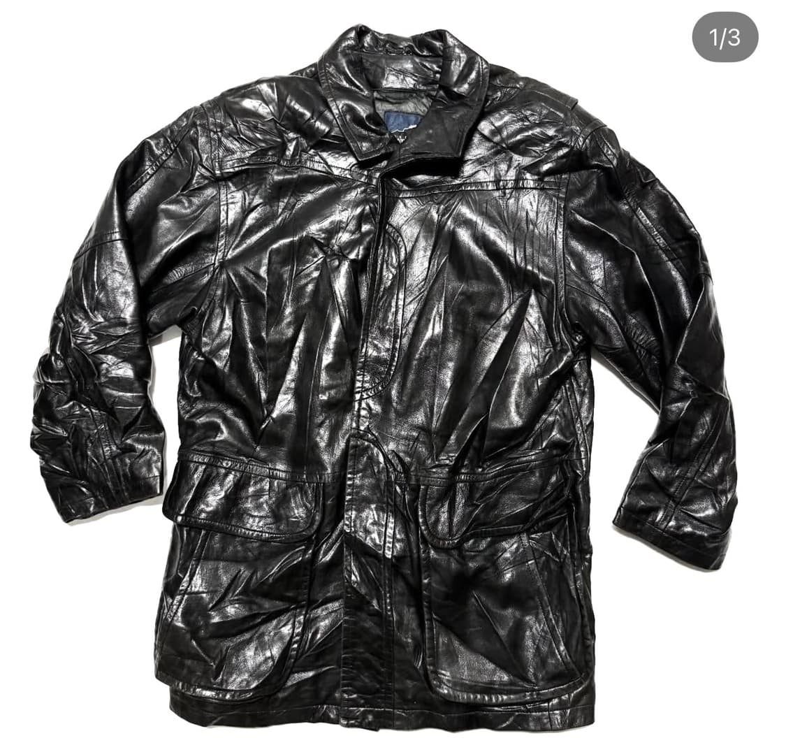 Comstock - 레더 코트 상품이미지1