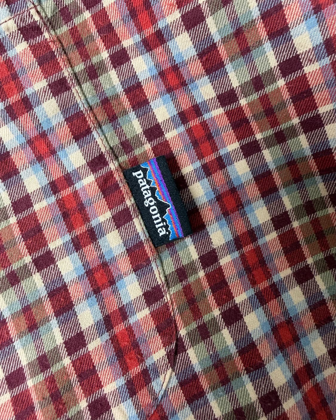 10s Patagonia Plaid Button Up Shirt  상품이미지5