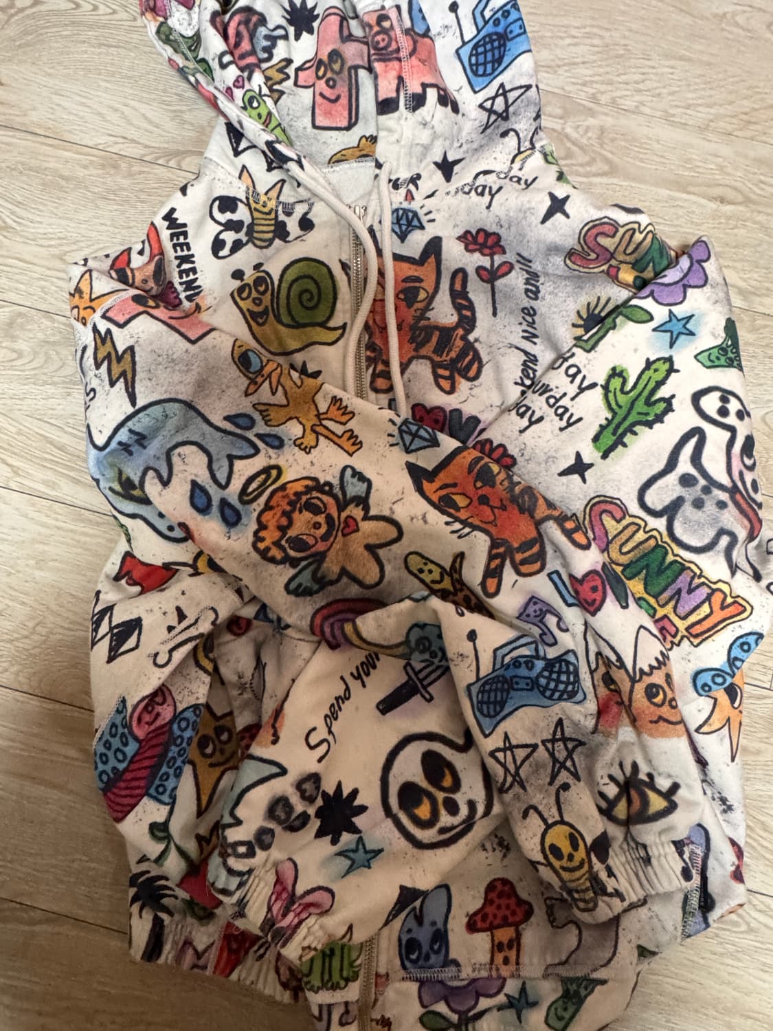 위켄더스 투웨이 후드집업 상품이미지3